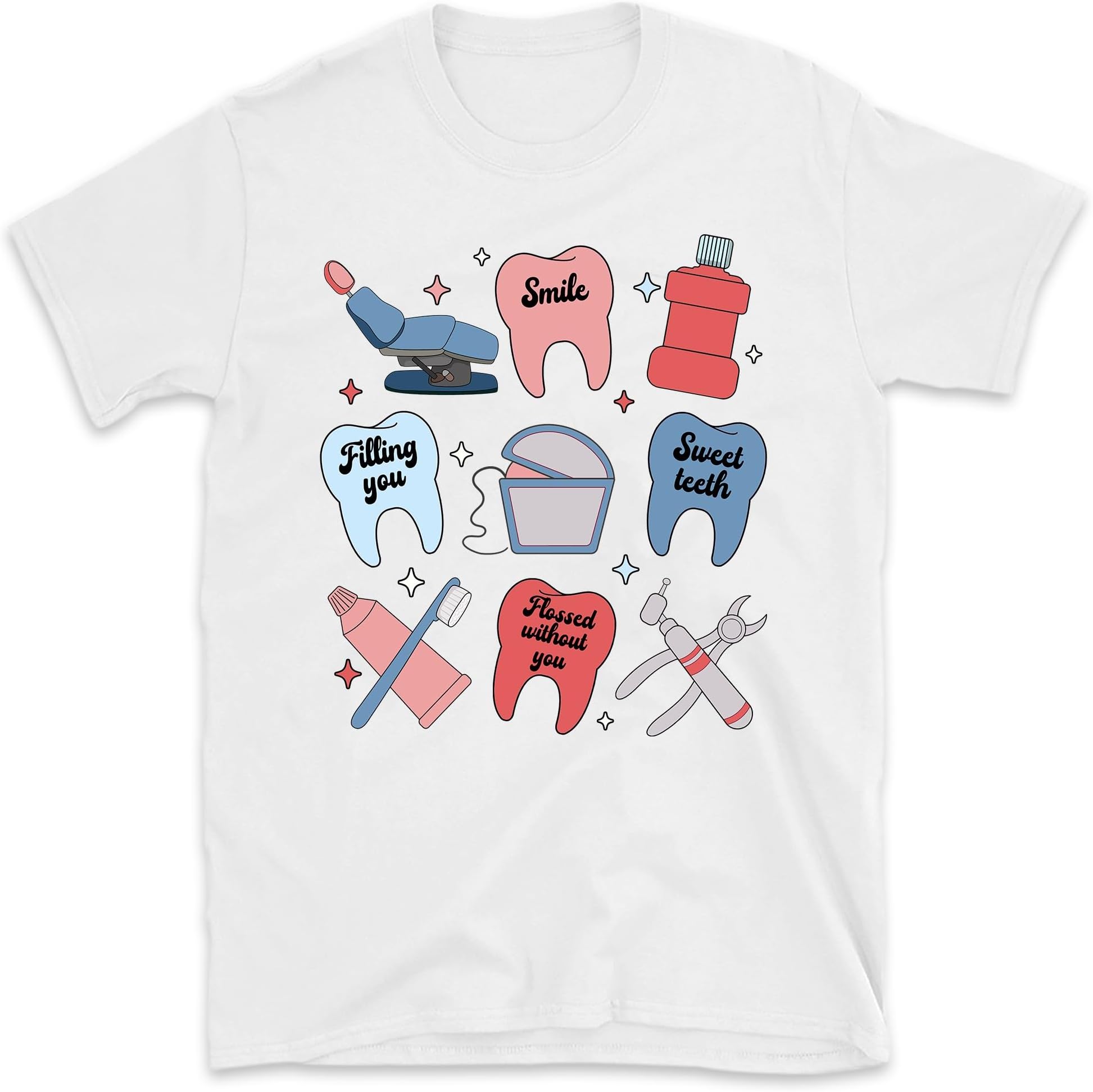Dentist 4th of July Shirt, Personalize Dental Squad Shirt, Dental Assistant Tee, 4th of July Outfit, Dental Hygienist Shirt, Small