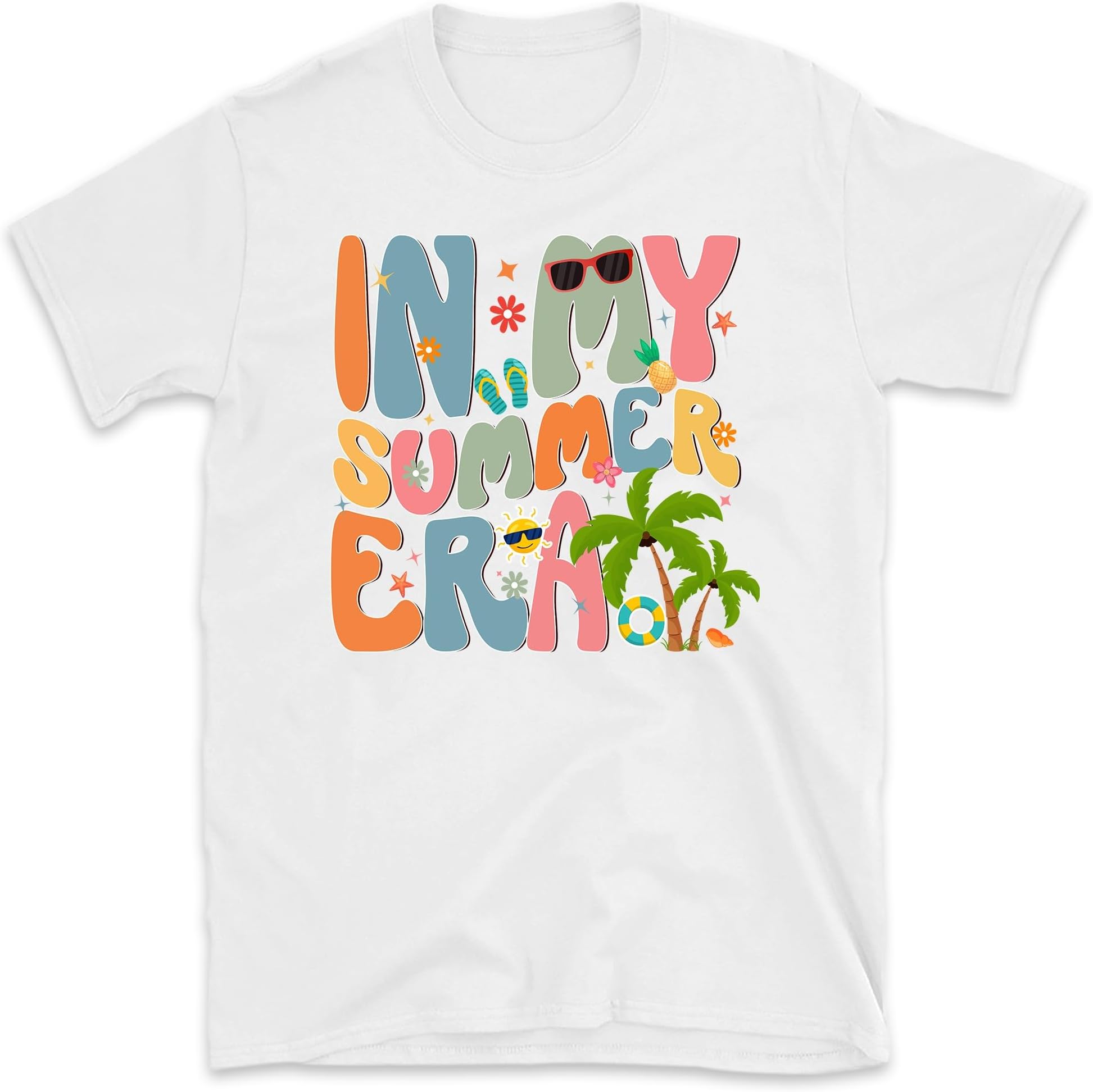in My Summer Retro Shirt, Last Day of School Shirt, Teacher Gift for End of Year, Happy Last Day of School Shirt, Summer Vacation Outfit, Small