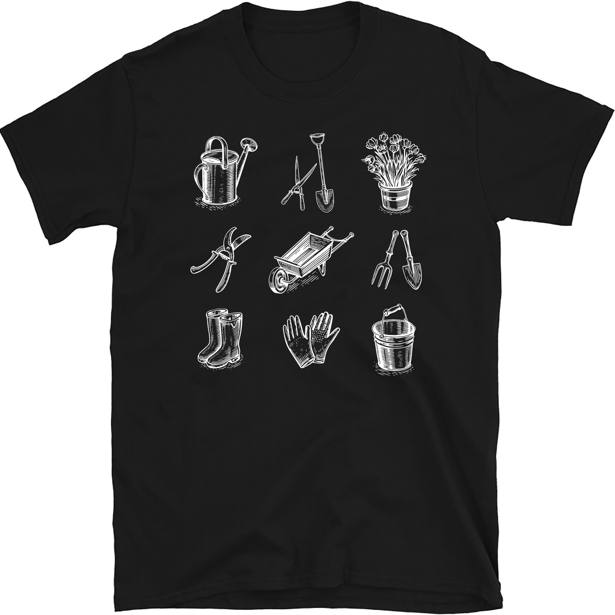 Gardening Tools Shirt, Plant Lover Gift, Gardener Shirt, Plant Lady Tee, Cute Gardening Shirt, Farmgirl Gift Shirt, Small