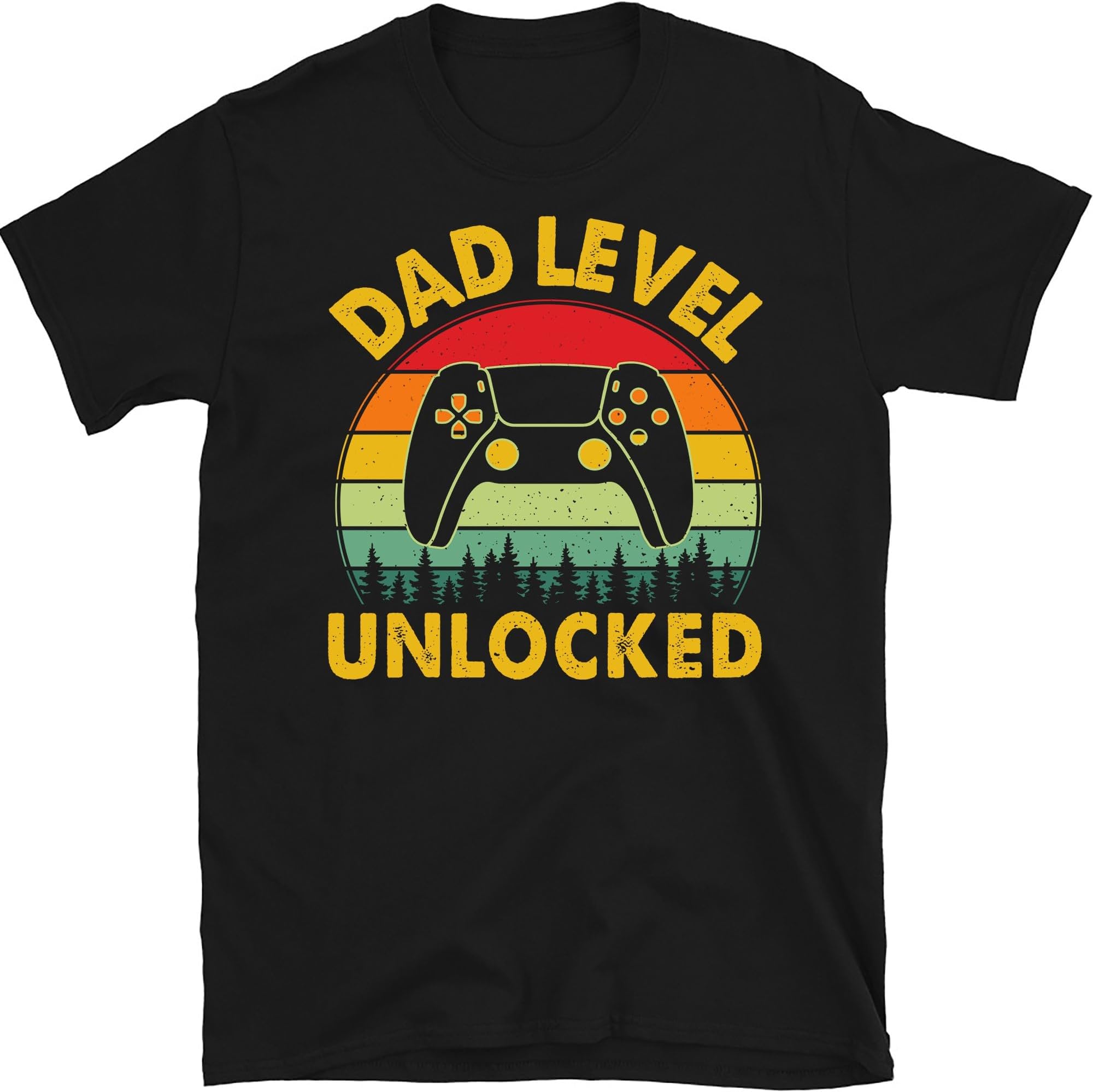 Dad Level Unlocked Vintage Gamer Dad Pregnancy Announcement, Small