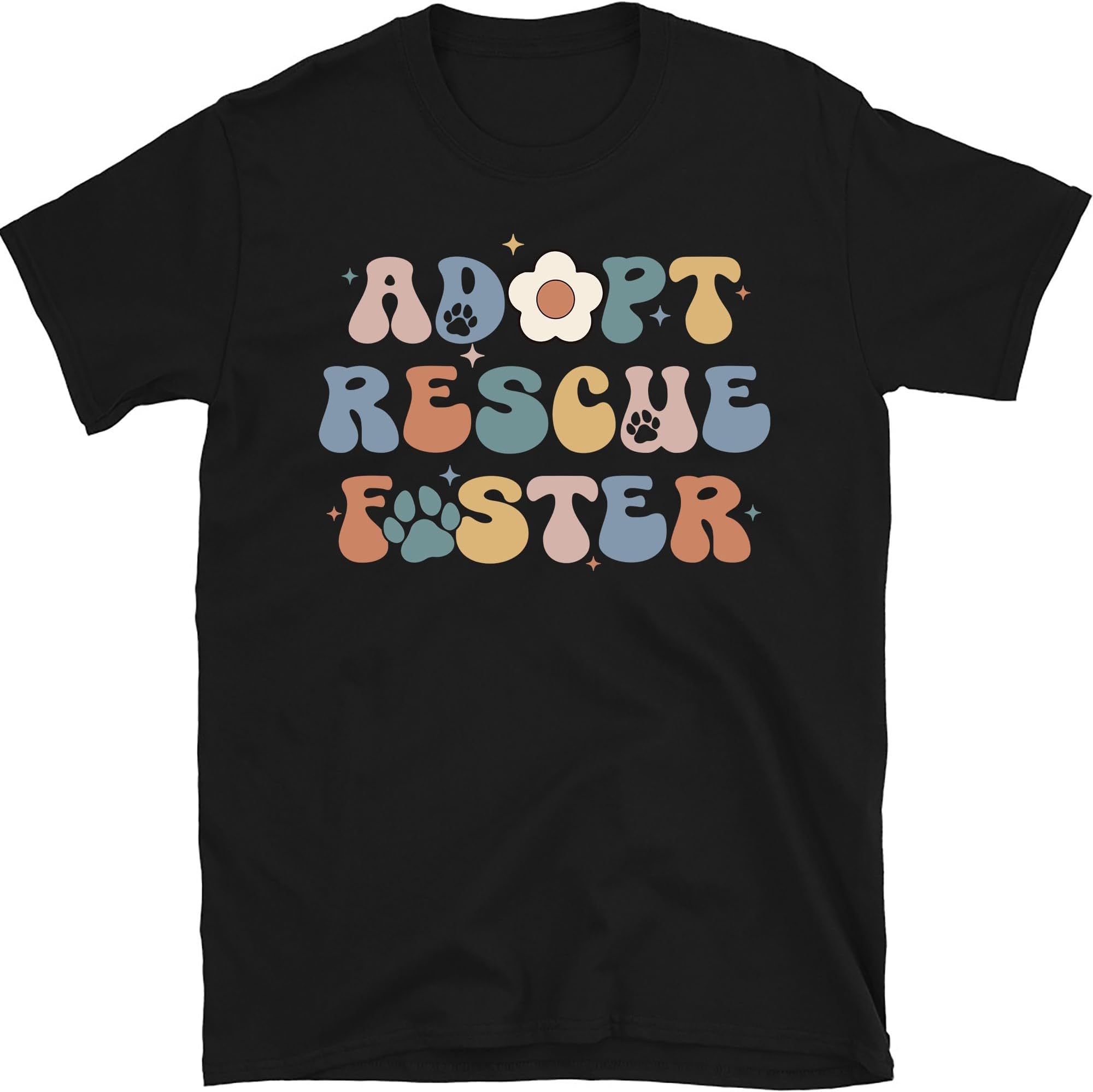 Adopt Rescue Foster Shirt, Dog Rescue Shirt, Dog Lover Shirt, Rescue Mom Tee, Animal Rescue, Rescue Mama Gifts, Small