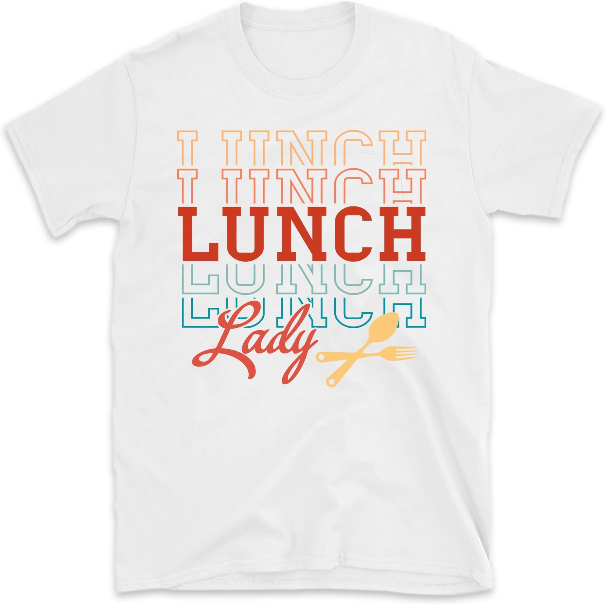 Lunch Lady T-Shirt, Lunch Lady Shirt, Lunch Lady Gifts, Cute School Tshirt, Cafeteria Crew Tee
