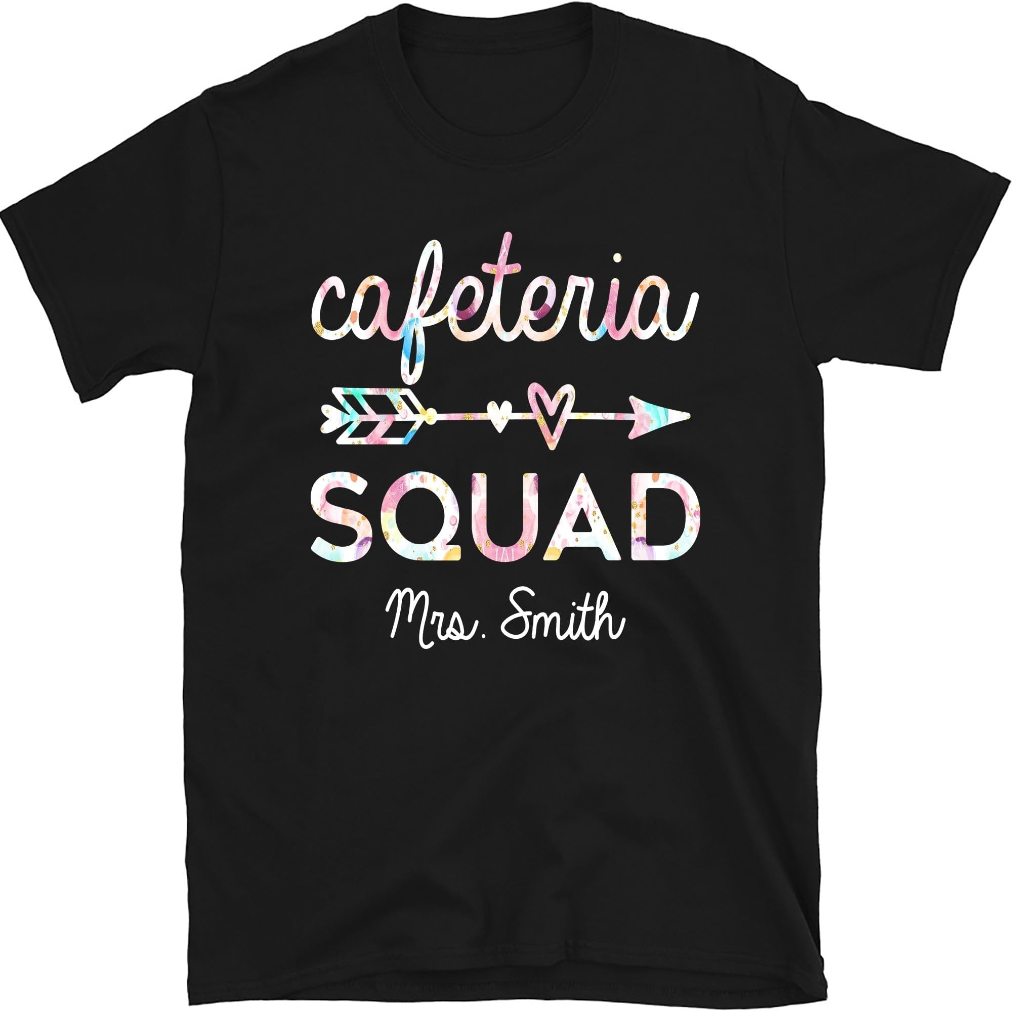 Cafeteria Squad Shirt, Lunch Ladies Rock Lunch Lady Squad T-Shirt, Back to School Gift for Lunch Lady, Small