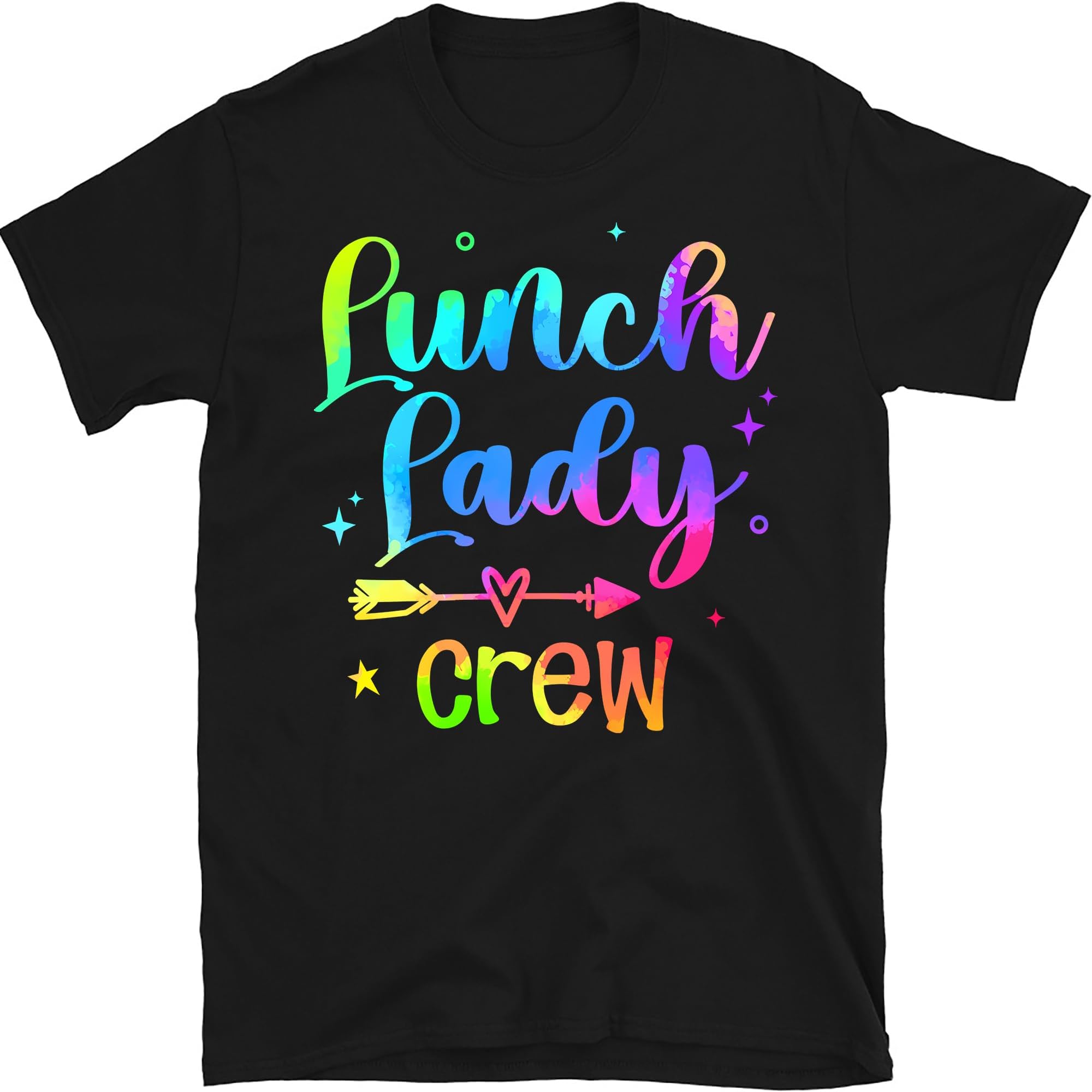 Lunch Lady Shirt, Colorful Lunch Lady T-Shirt, Cafeteria Worker Gift for Lunch Ladies Shirt, Cute Lunch Ladies Tee