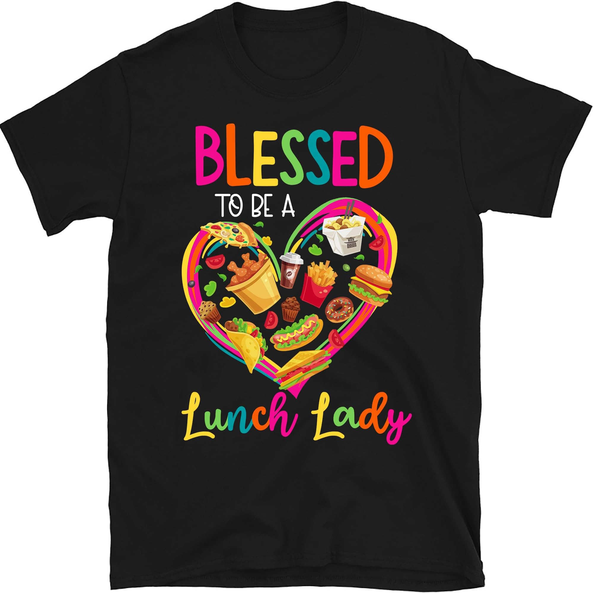 Cute Lunch Lady Shirt, School Staff Shirt, Lunch Squad Shirt, Cafeteria Worker Dinner Funny Lunch Lady T-Shirt