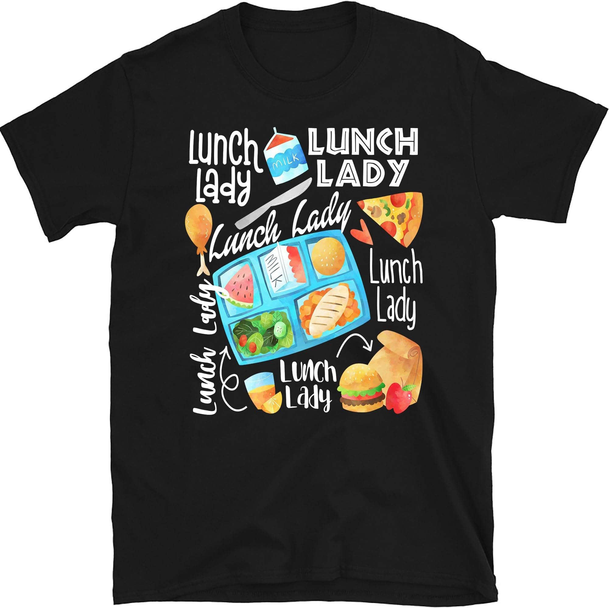 Lunch Lady T-Shirt, Lunch Squad Shirt, Cafeteria Worker Shirt, Back to School Gifts, Cafeteria Crew, Small