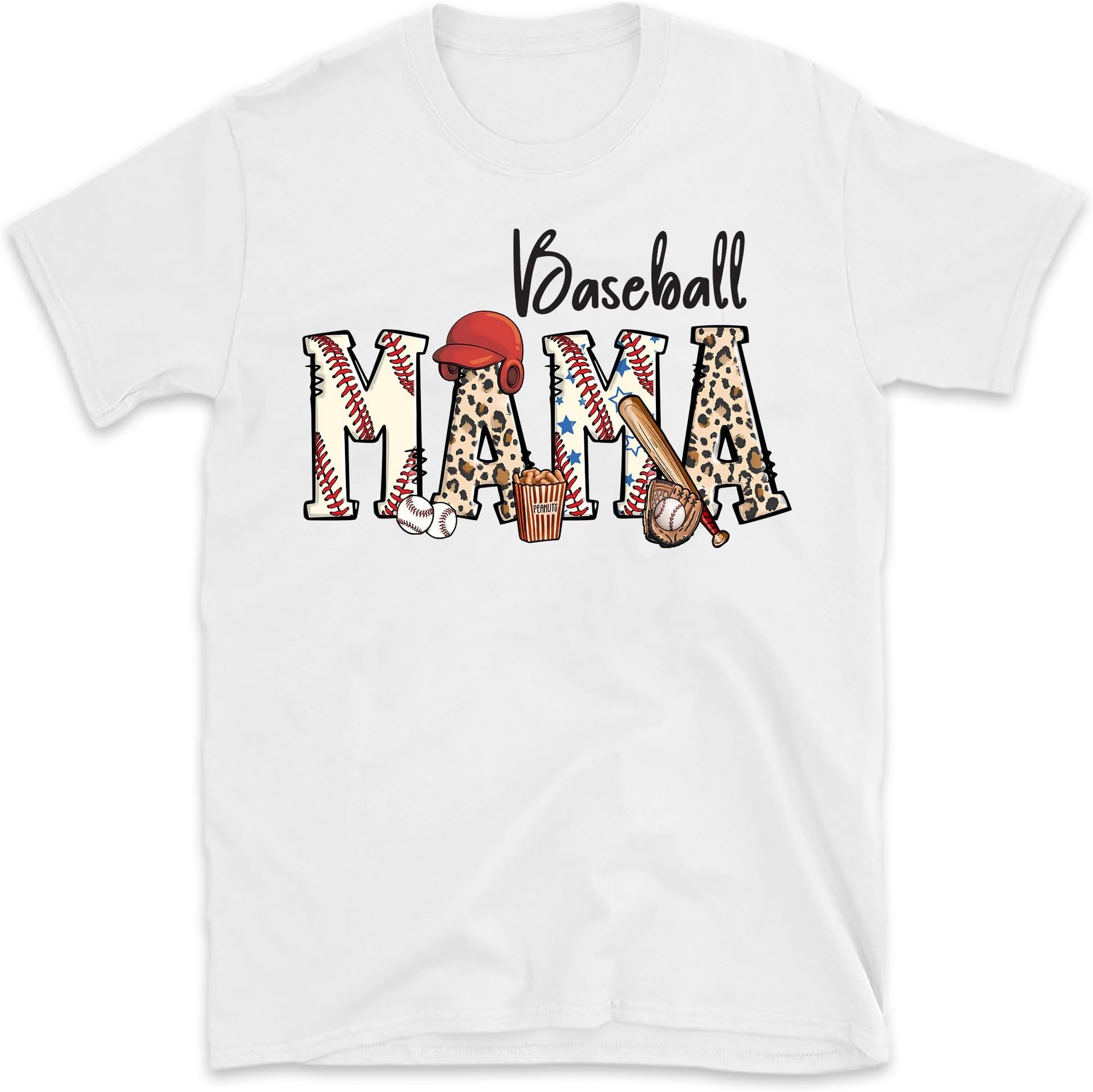 Baseball Mama Leopard Print Baseball Mom Mother's Day