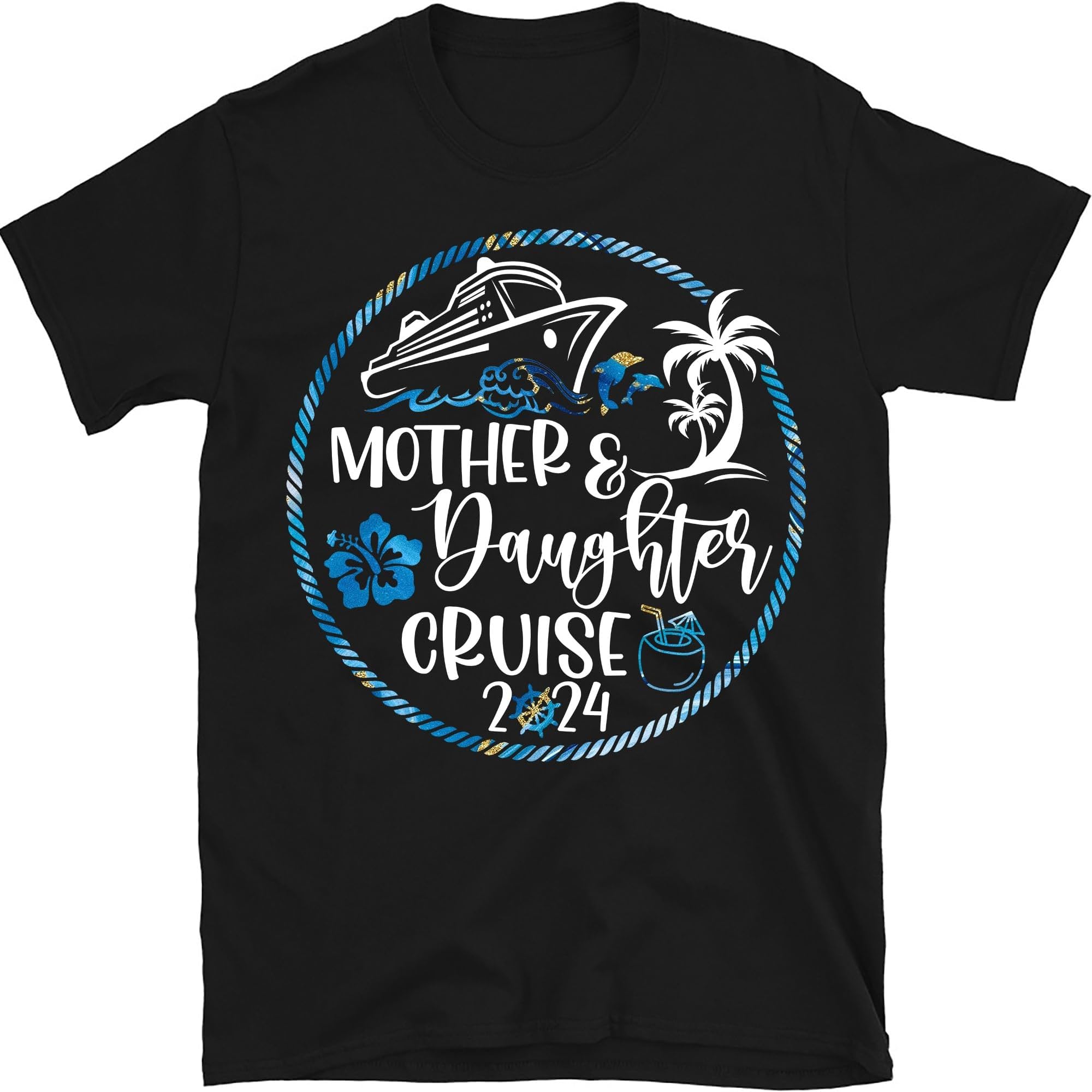 Mother Daughter Cruise Shirt Mom Daughter Trip 2024 Matching Family Tshirt Cruise Vacation Tee Cruise Squad Shirt