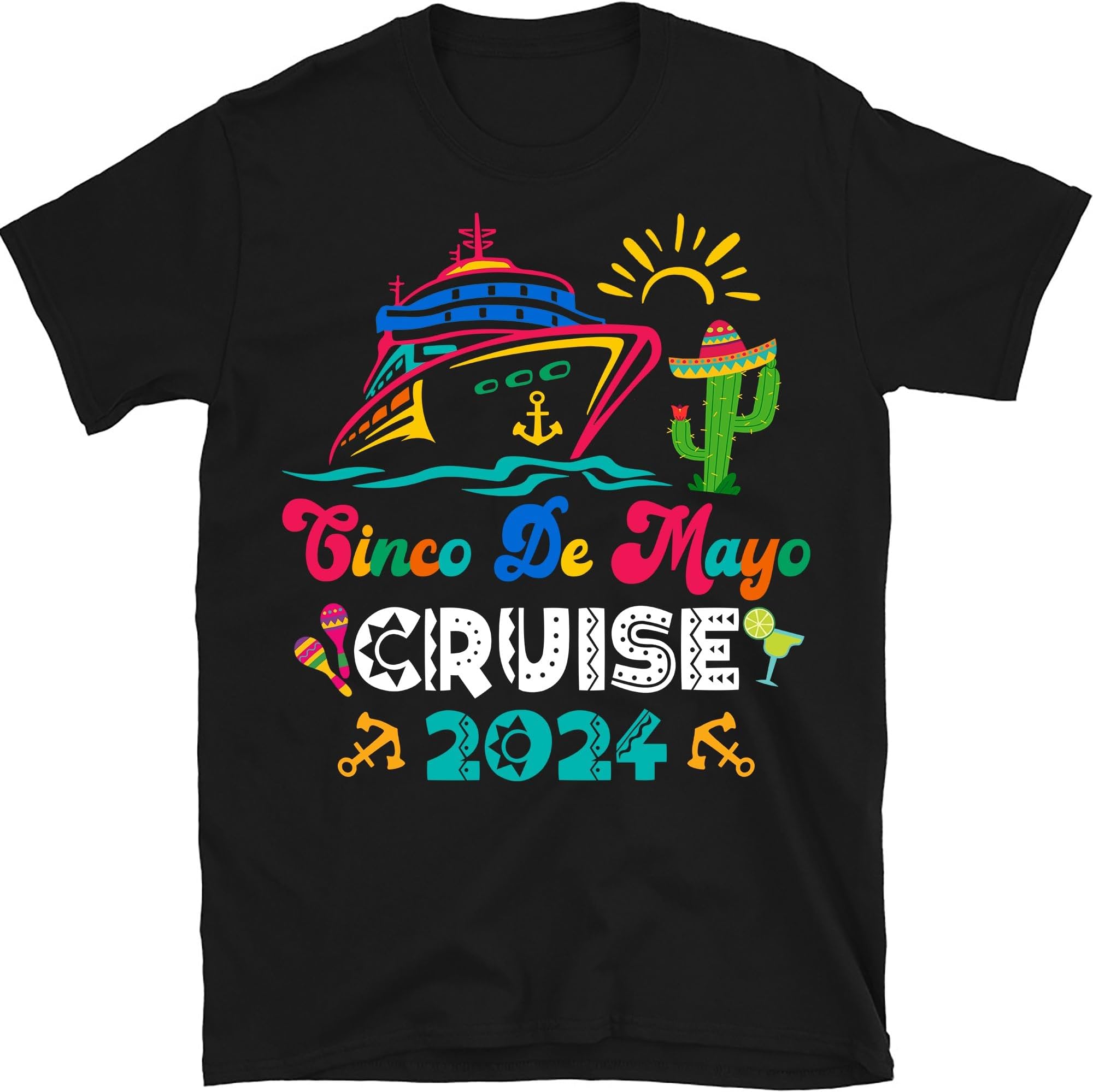 Funny Cinco De Mayo Cruise Shirts, Cinco De Mayo Family Cruise Shirts, Cruise Squad, Matching Mexico Cruise Shirts, Small
