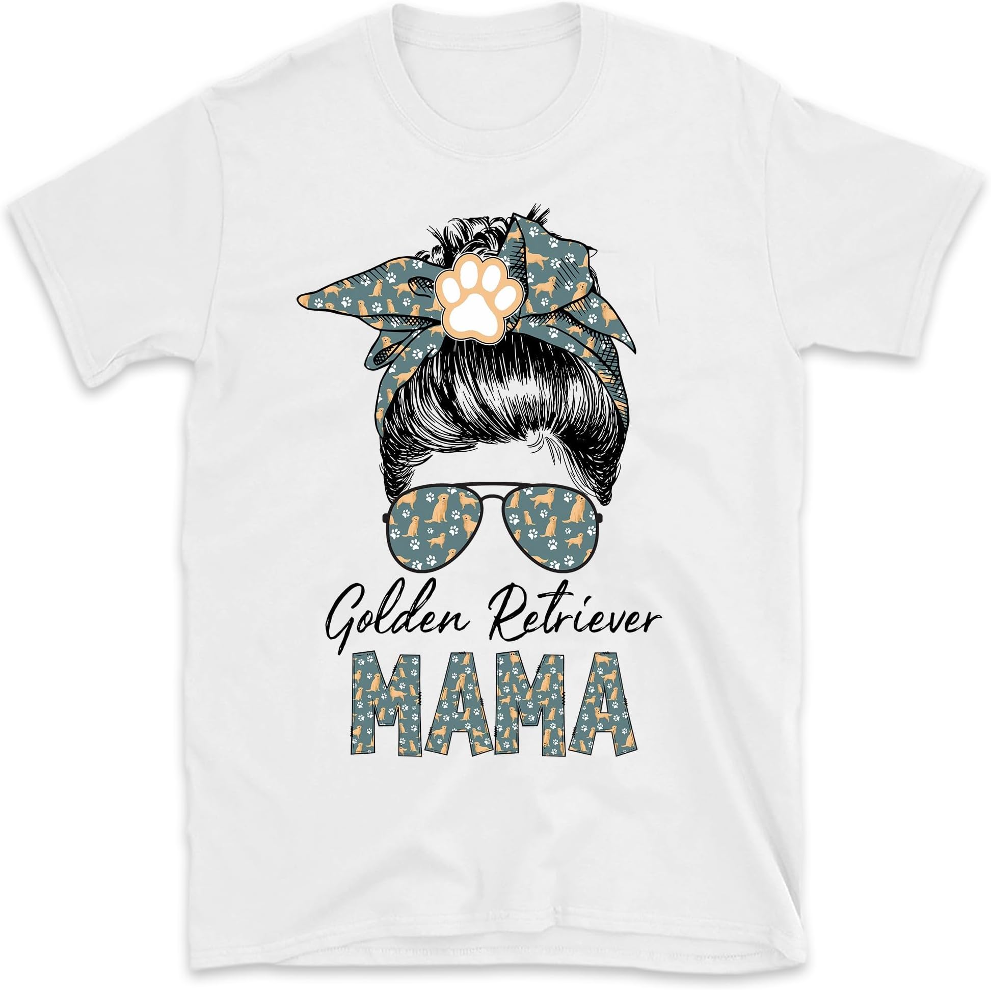 Golden Retriever Mama Shirt, Golden Mama Shirt, Golden Retriever Women Shirt, Dog Mama Shirt, Golden Mom Gift, Small