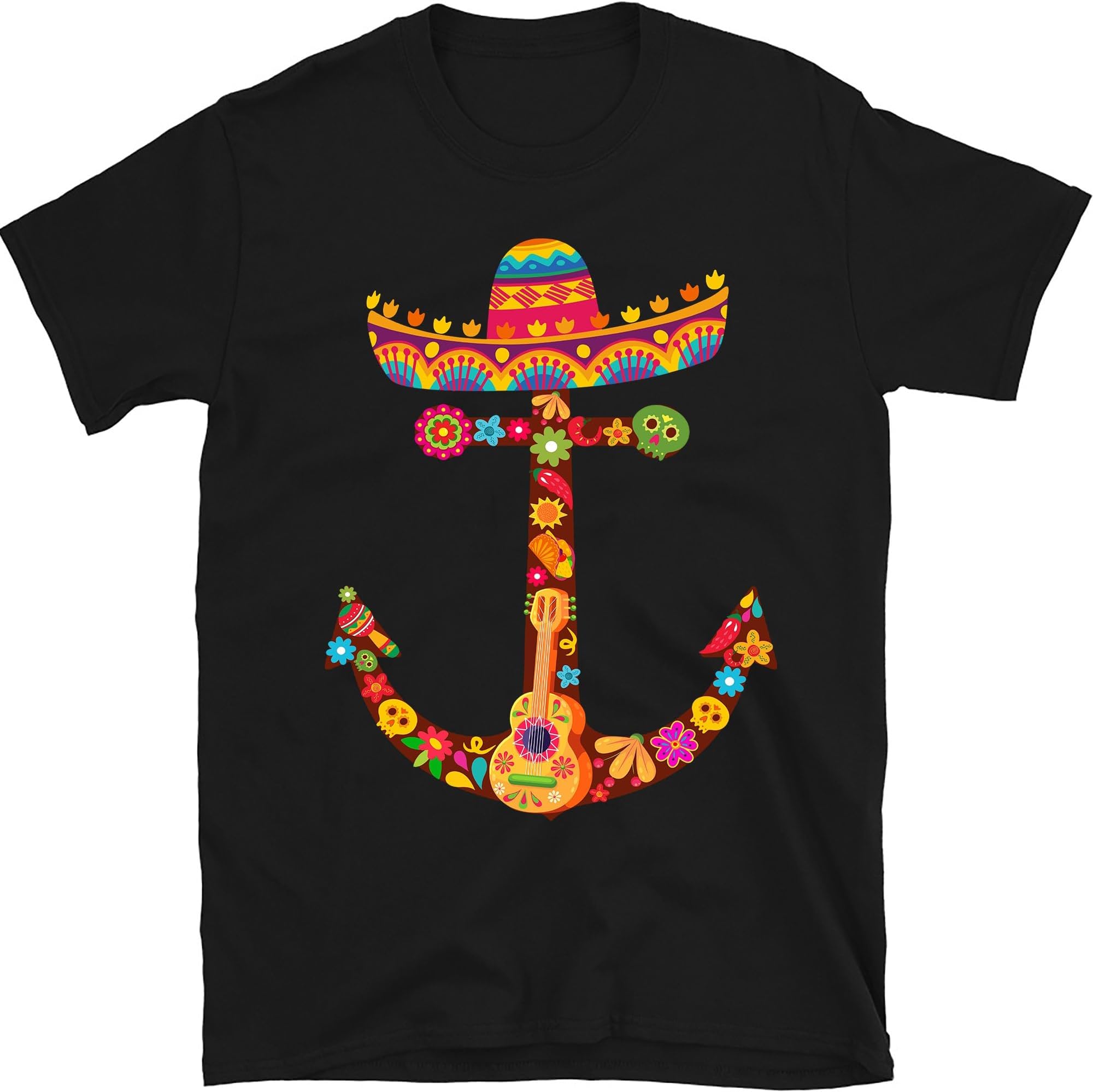 Funny Anchor Boating Sailing Cinco De Mayo Shirt, Gift for Sailor, Sailing Gift, Cruising Vacation Shirt, Small