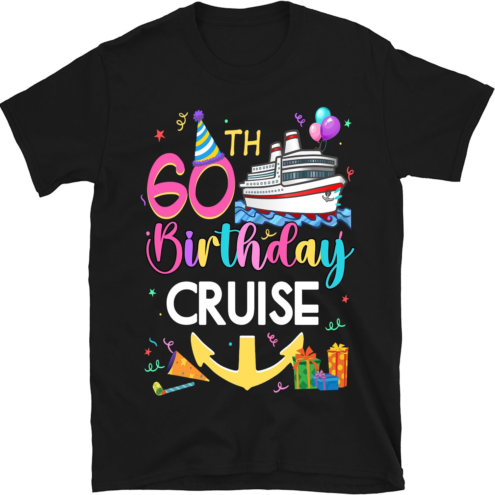 Personalized Birthday Cruise Shirt, 50th Birthday Crew Shirts, Cruising Crew Bday Party Gift Birthday Cruise Shirt, Family Vacation Shirt, Cruise Shirt, Small