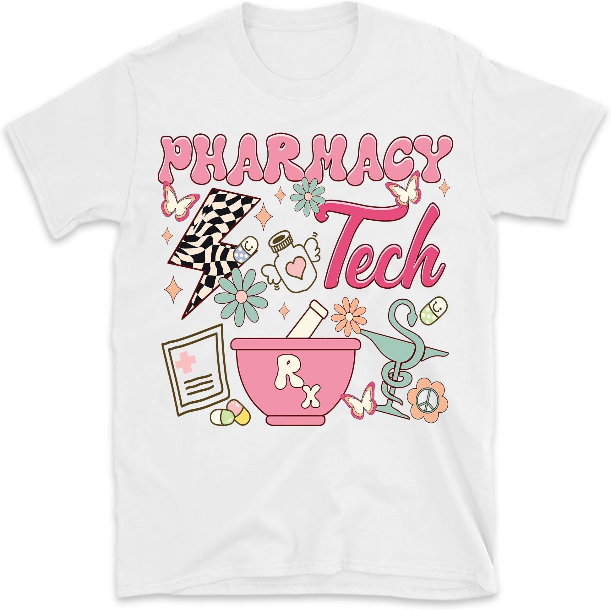 Retro Pharmacy Tech Shirt, Pharmacist Gift Shirt, Pharmacy Technician Tee, Pharmacy Squad Shirt, Future Pharmacy Tech Gift, Small