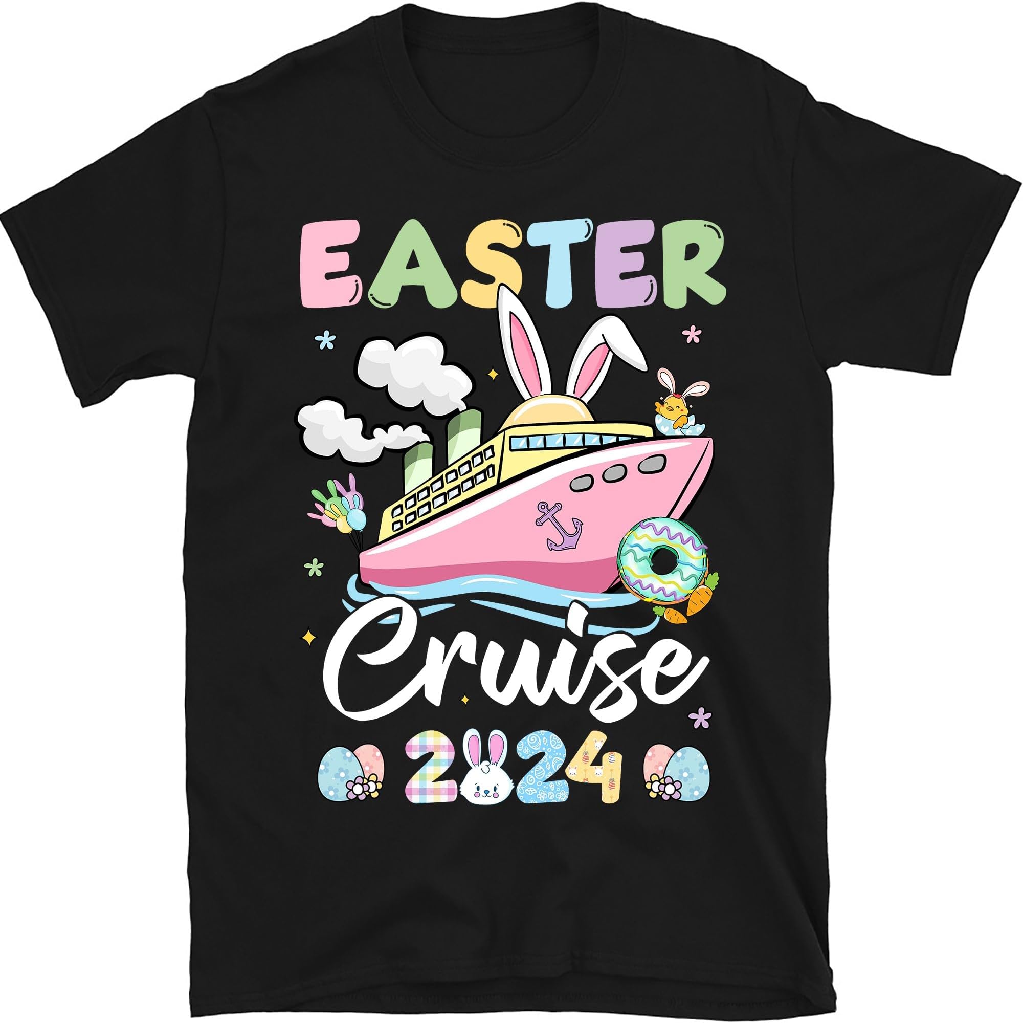 Easter Cruise 2024 Shirt, Cruise Squad Shirt, Bunny Cruise Family Matching Shirt, Happy Easter Family Cruise Trip Shirt, Small