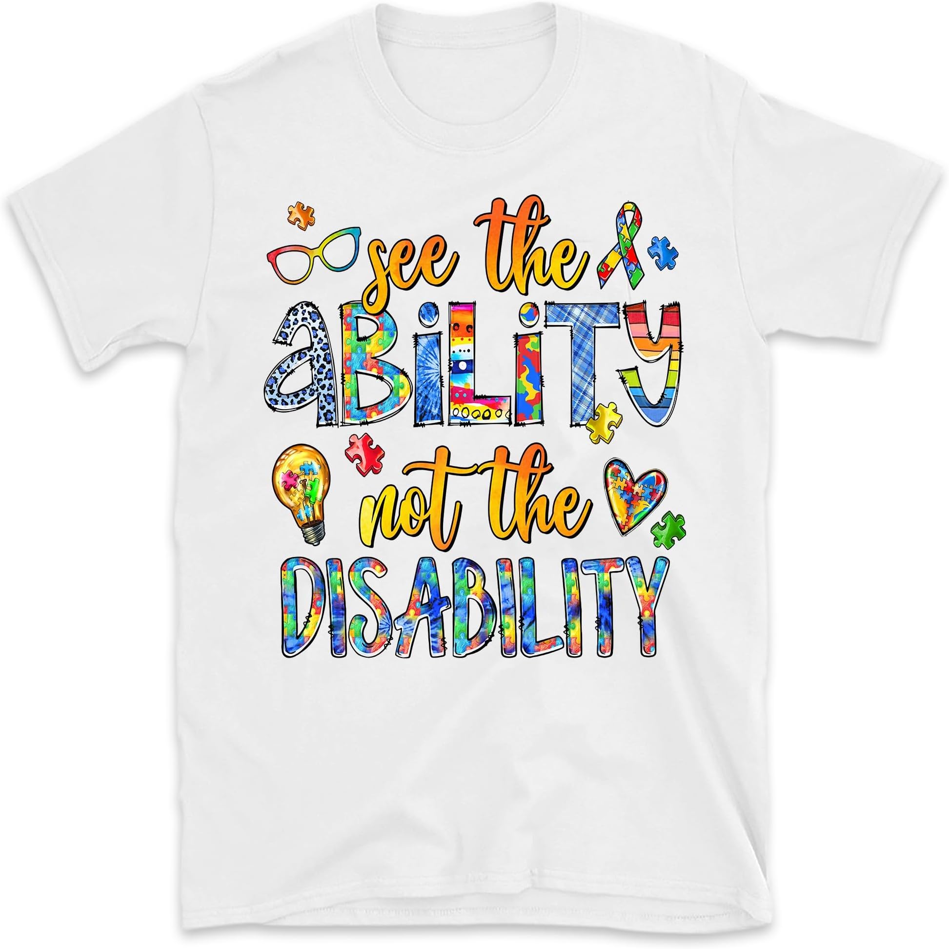 See The Ability Not The Disability Autism Awareness, Small