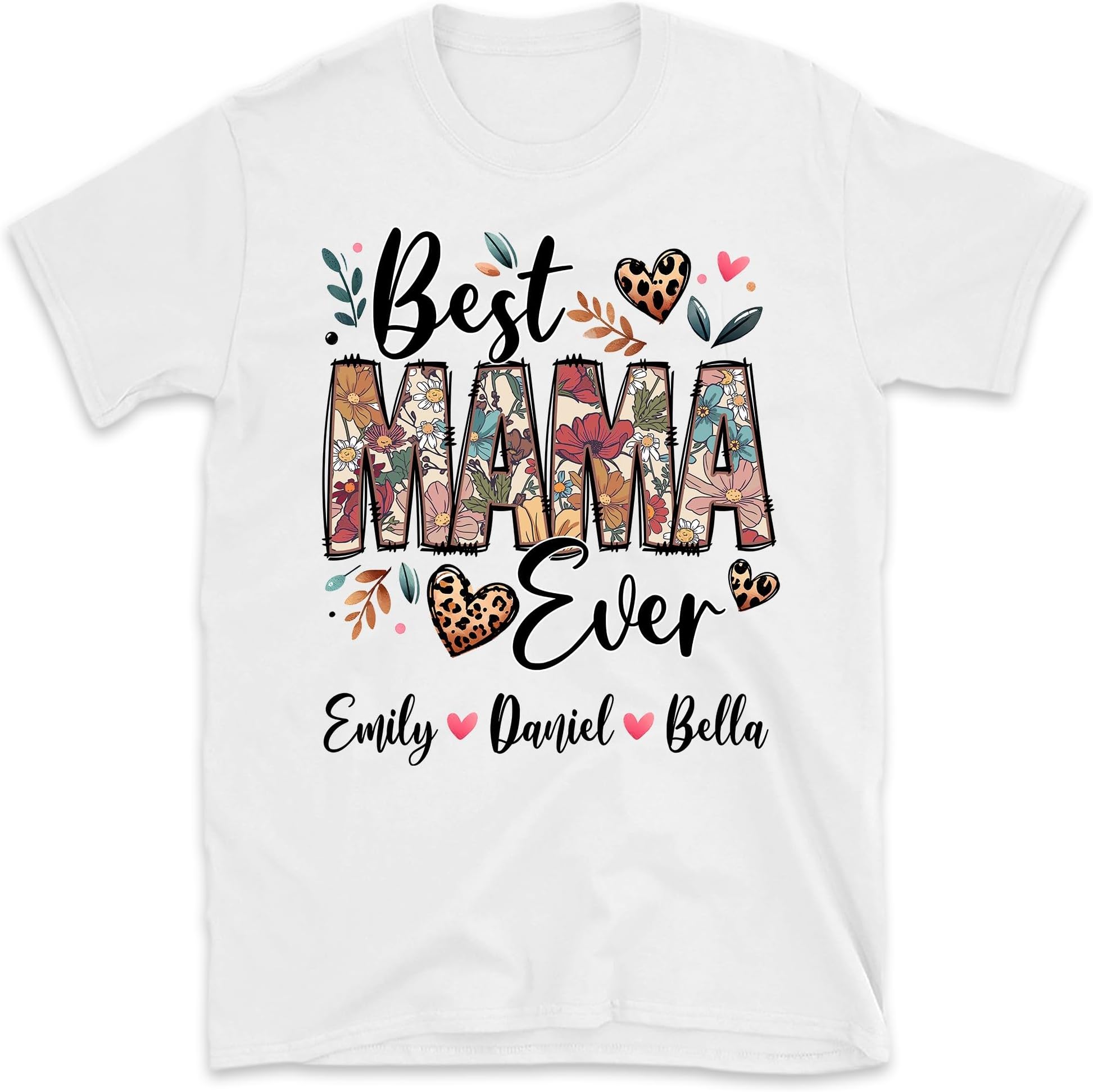 Best Mom Ever Shirt, Mother's Day, Wildflowers Mama Shirt, Retro Mom Tshirt, Flower Shirts for Women