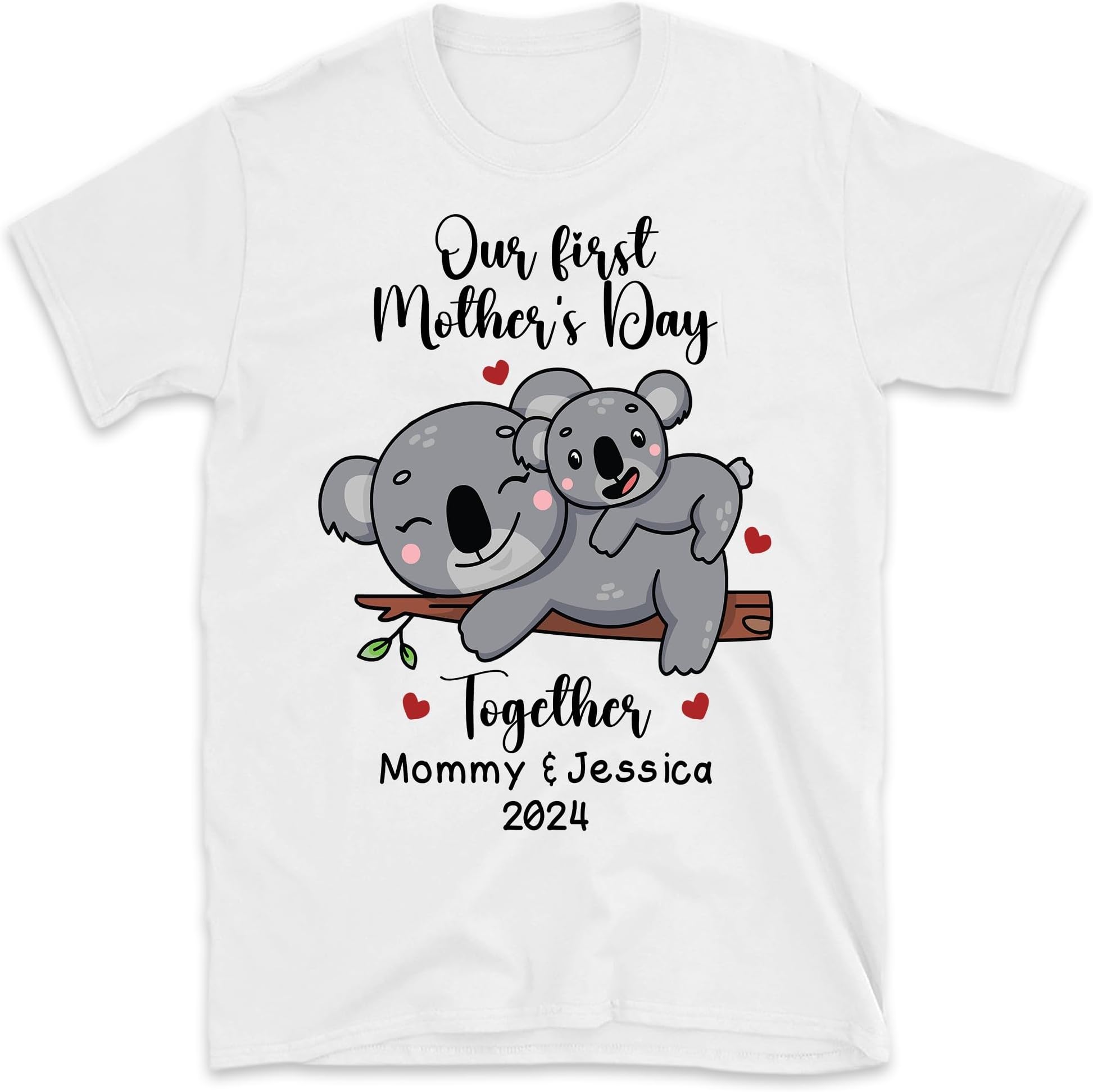 Custom Our First Mother's Day Shirt, Matching Mother's Day Shirt, First Mother's Day Tee, New Mom Mother's Day Shirt, 1st Mother's Day Shirt, Small