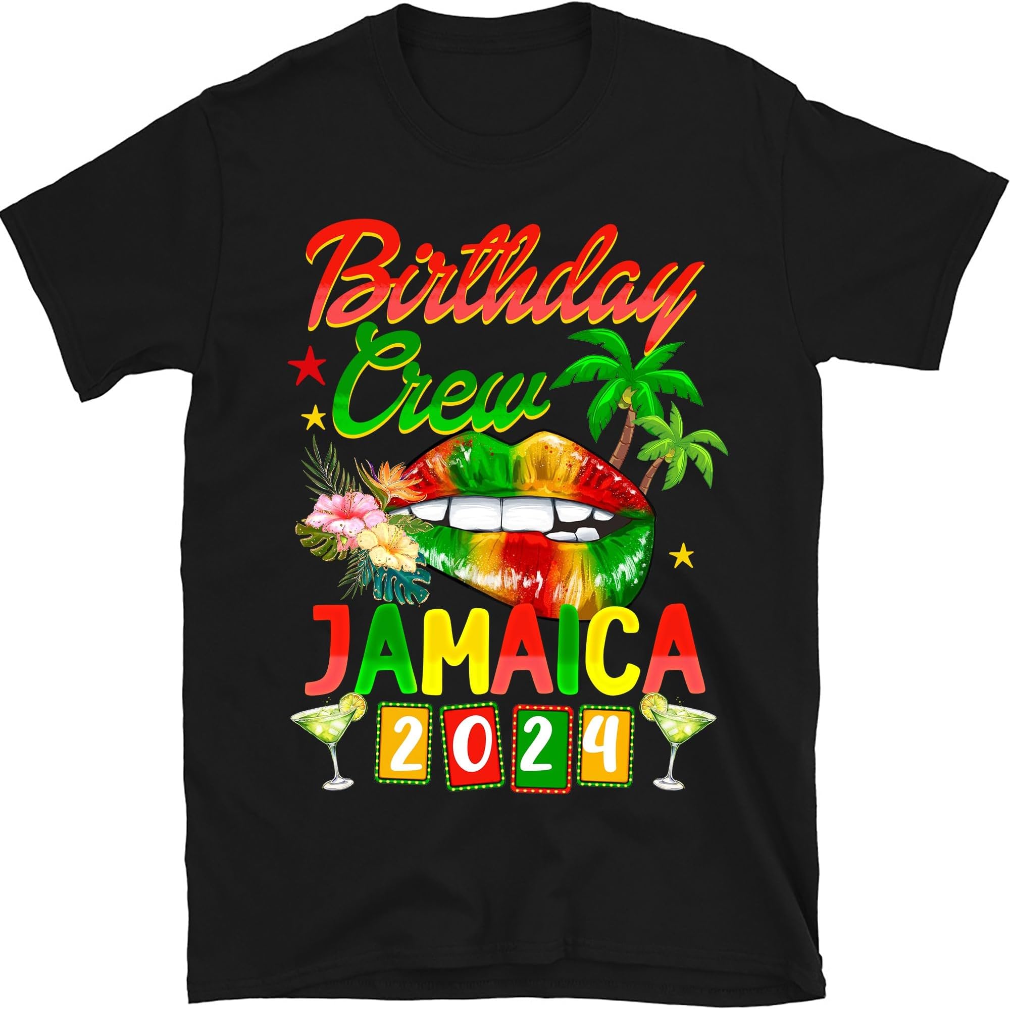 Birthday Crew Jamaica 2024 Shirt, Jamaica Vacation Party Gift, Birthday Trip, Birthday Gift, Jamaica Trip Shirt, Small