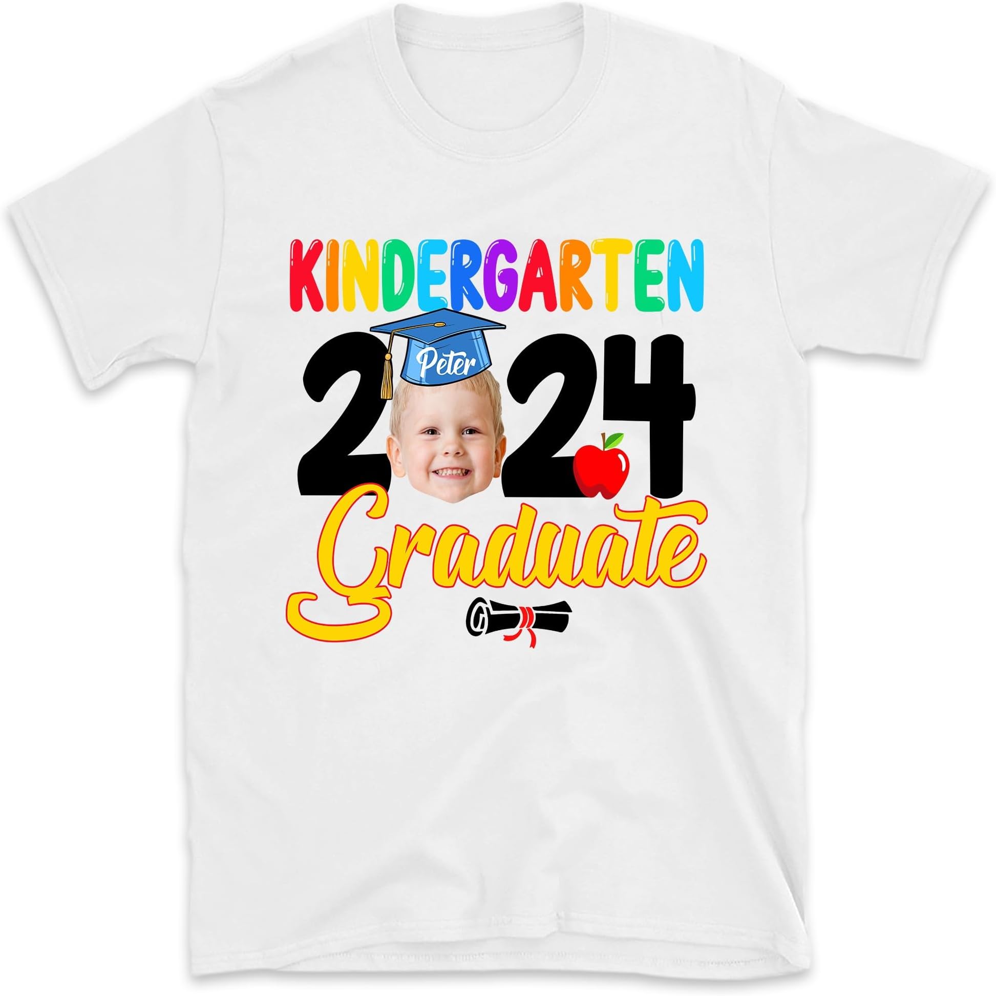 Proud Family of a Kindergarten 2024 Graduate Shirt, Family Graduation 2024 Shirt, Kinder Graduation 2024 Shirts, Kinder Graduation Shirt, Small