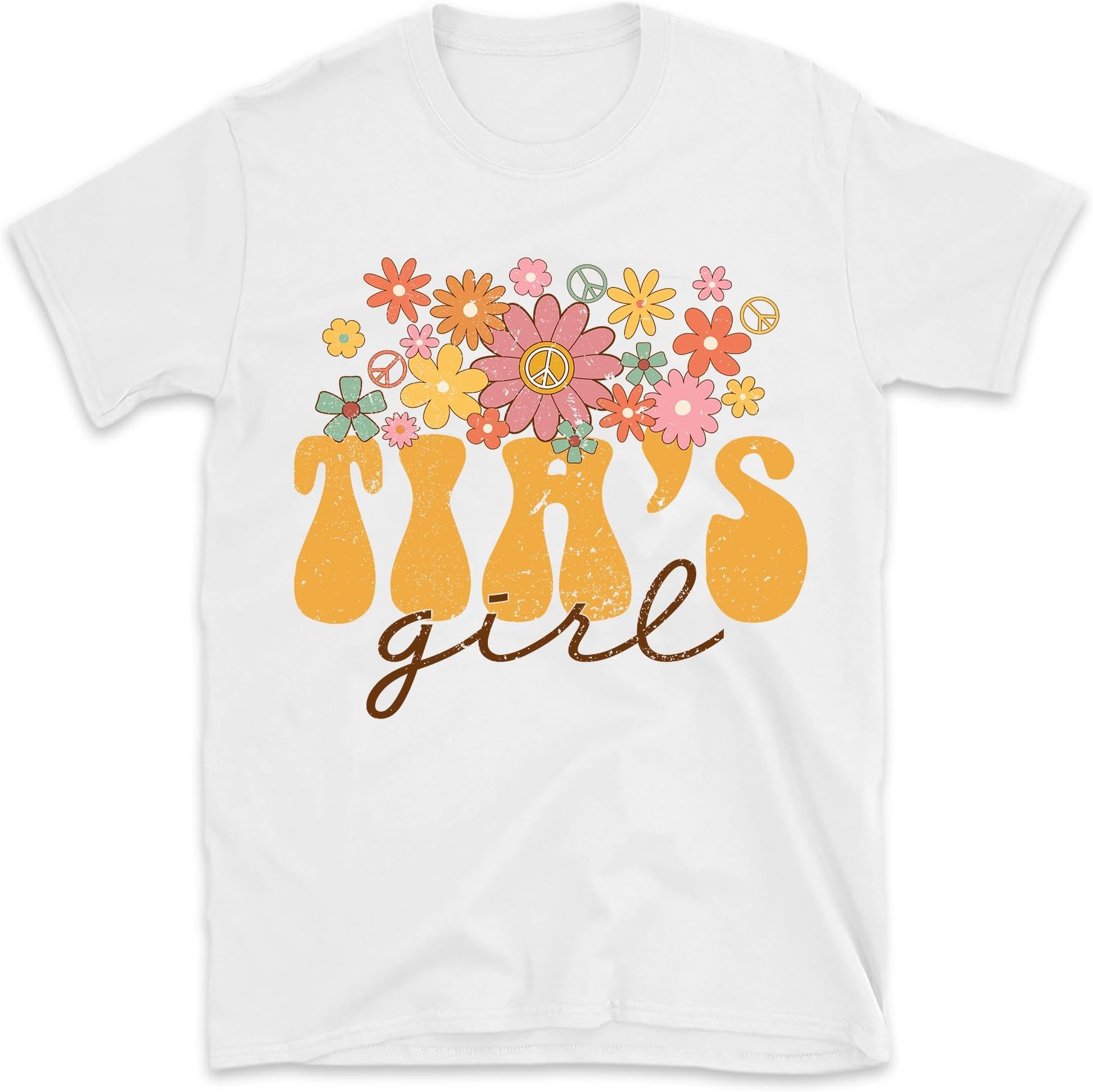 Retro Tia & Tia's Girl Matching Shirt, Groovy Aunt Shirt, Latina Aunt and Niece Shirt, Ta Gift Shirt, Spanish Aunt Tee
