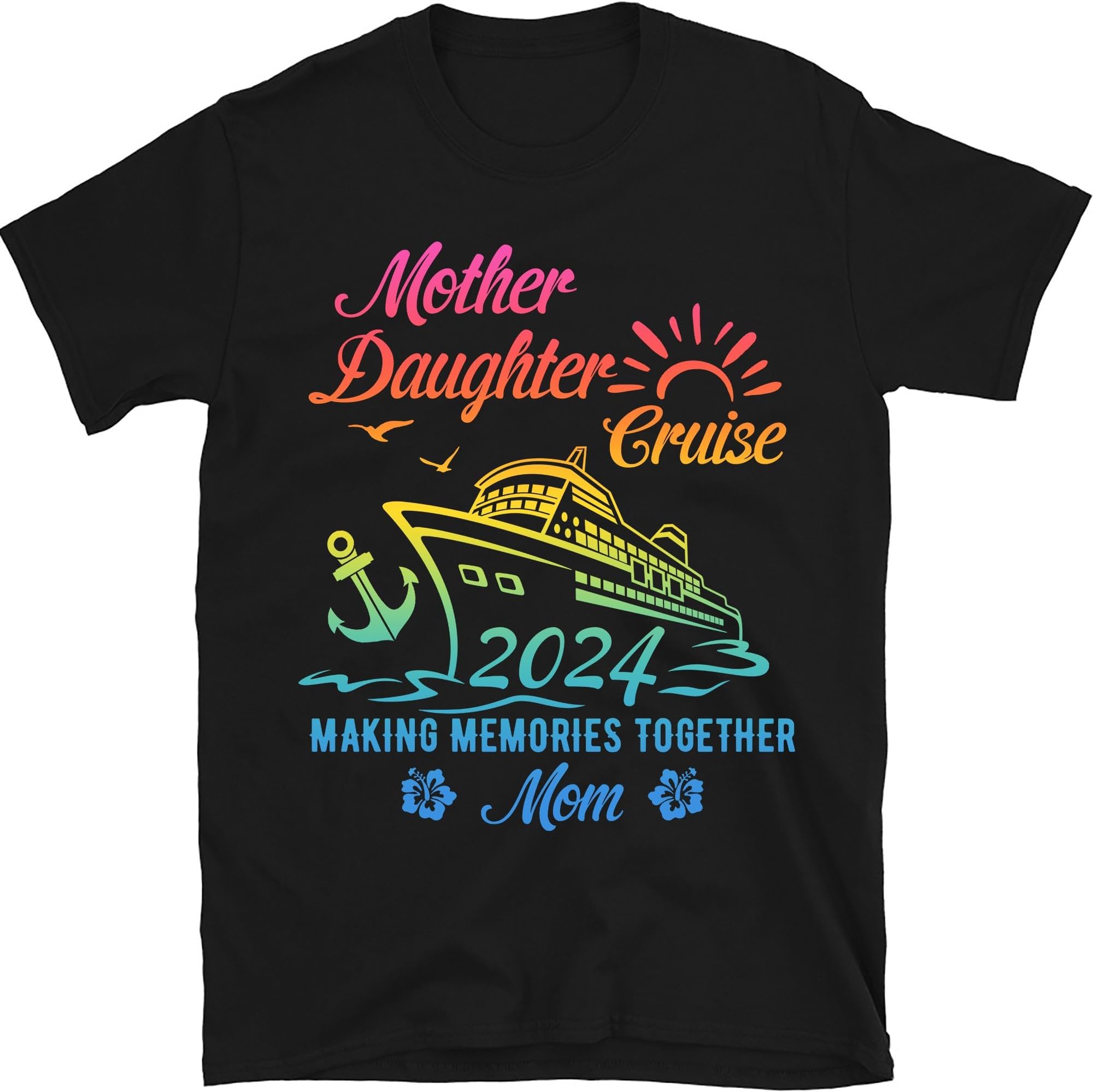 Custom Mother Daughter Cruise Shirts, 2024 Cruise Shirt, Mother Daughters Trip Shirts, Custom Family Cruise Shirt, Family Vacation Shirt