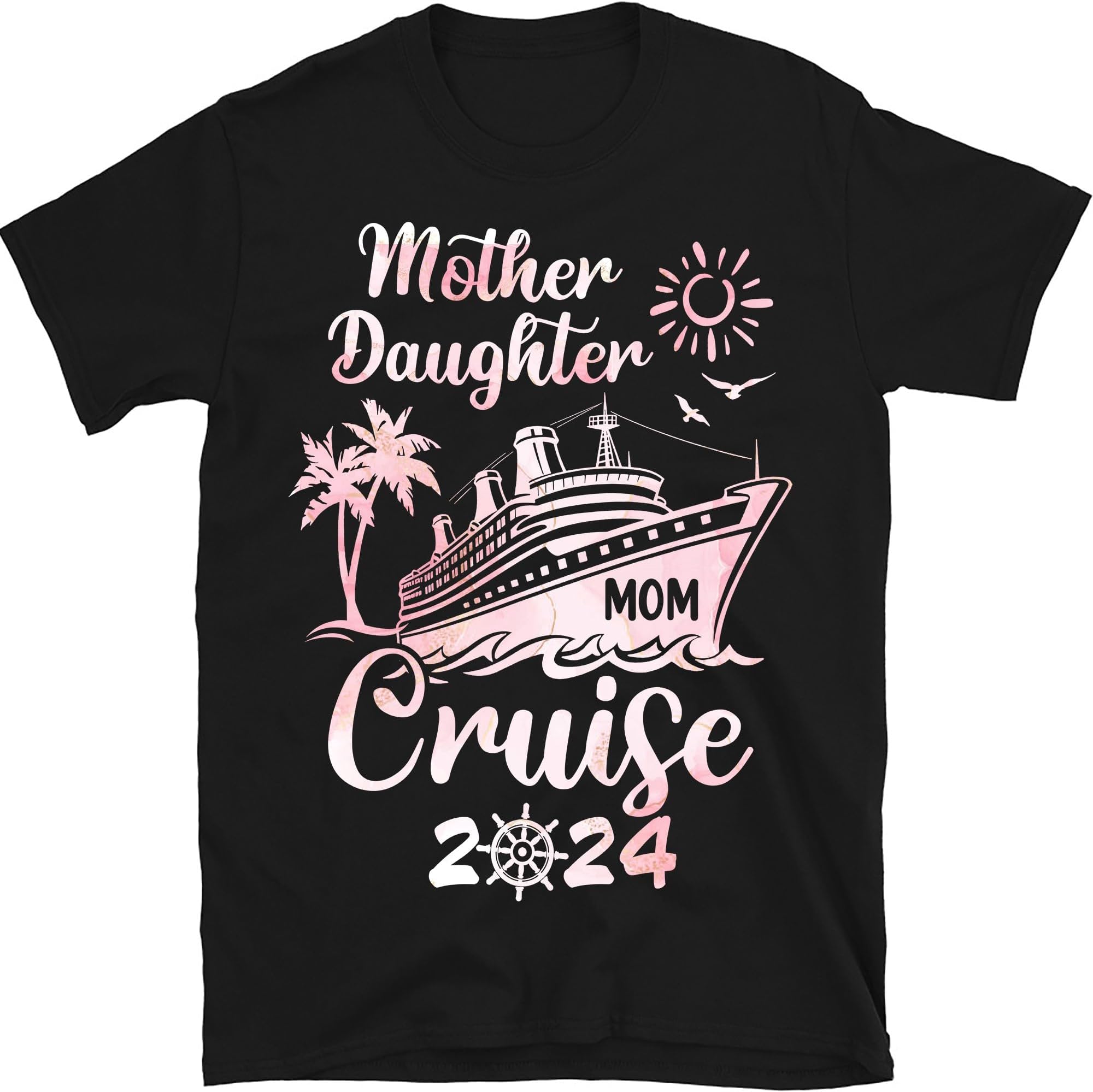 Personalized Mother Daughter Cruise Shirts, Mom Daughter Vacation, Mom Daughter Trip Tee, Custom Family Cruise Shirt, Family Vacation Shirt
