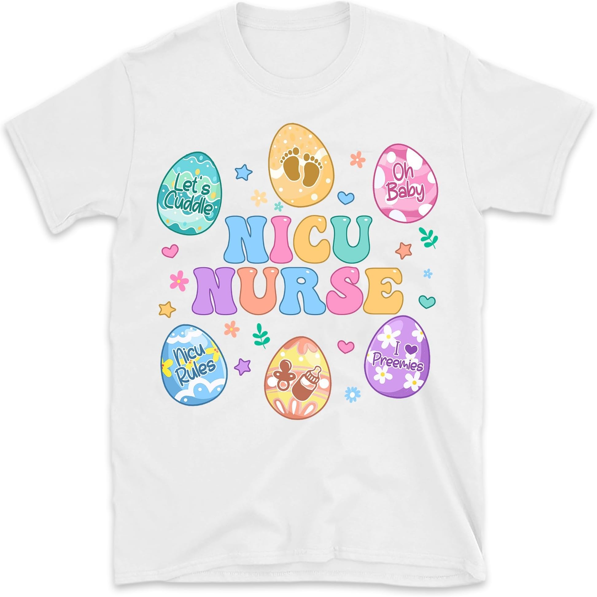NICU Nurse Easter Shirt, NICU Easter Tshirt, Neonatal Intensive Care Nurse Easter Tee, Neonatal ICU Nurse Shirt Easter Gift for Nicu Nurse, Small