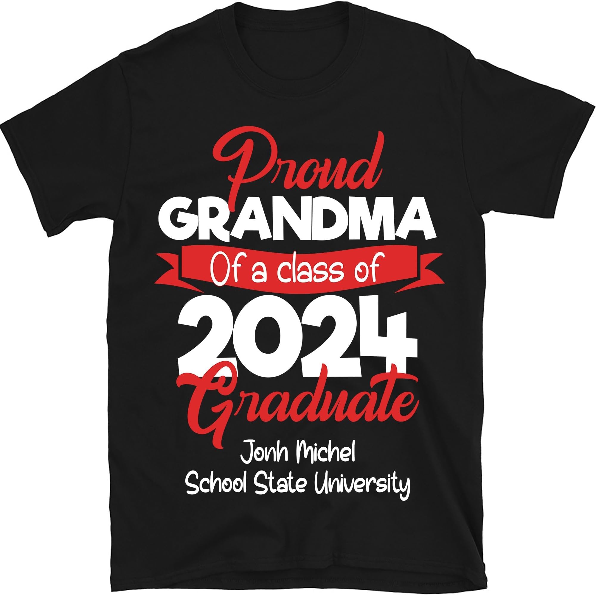 Proud of A 2024 Graduation Shirt, Graduation Family Shirts, Personalized Graduation Shirts, Proud Family of A 2024 Graduate, Small