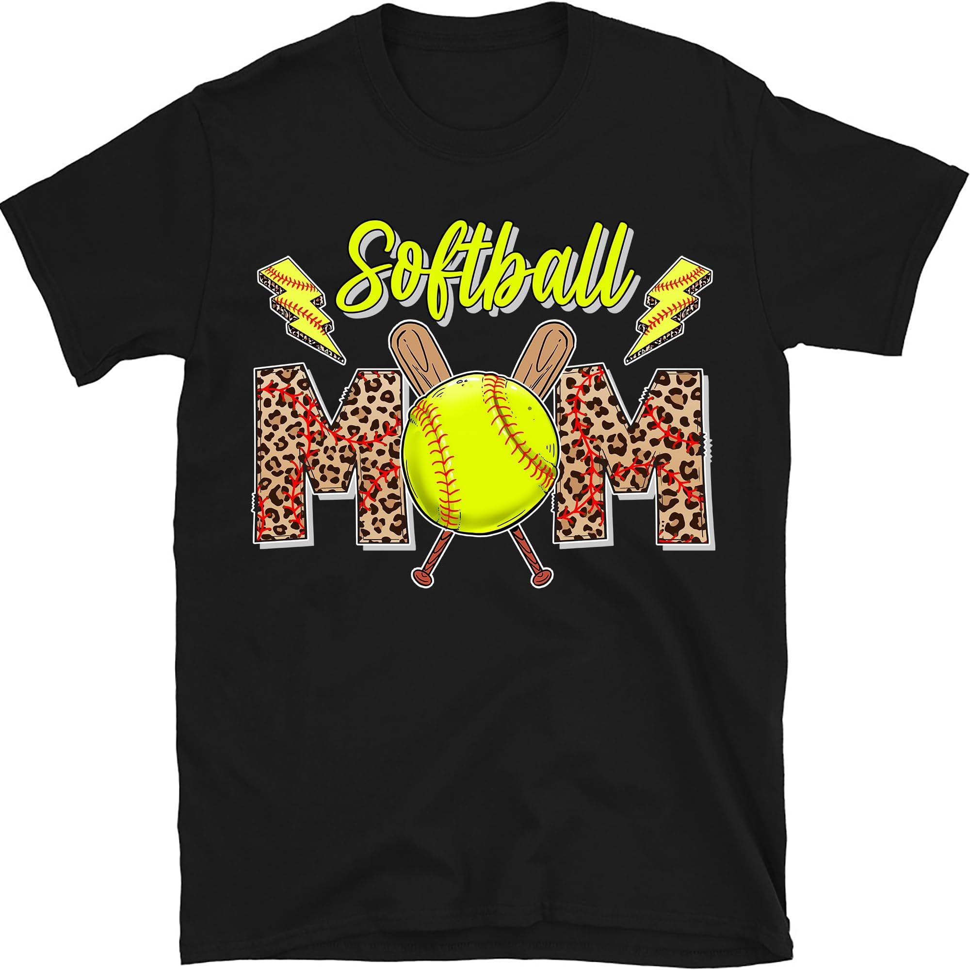 Softball Mom Personalized Shirt, Softball Mama Tee, Softball Game Day Shirt, Gift for Mom