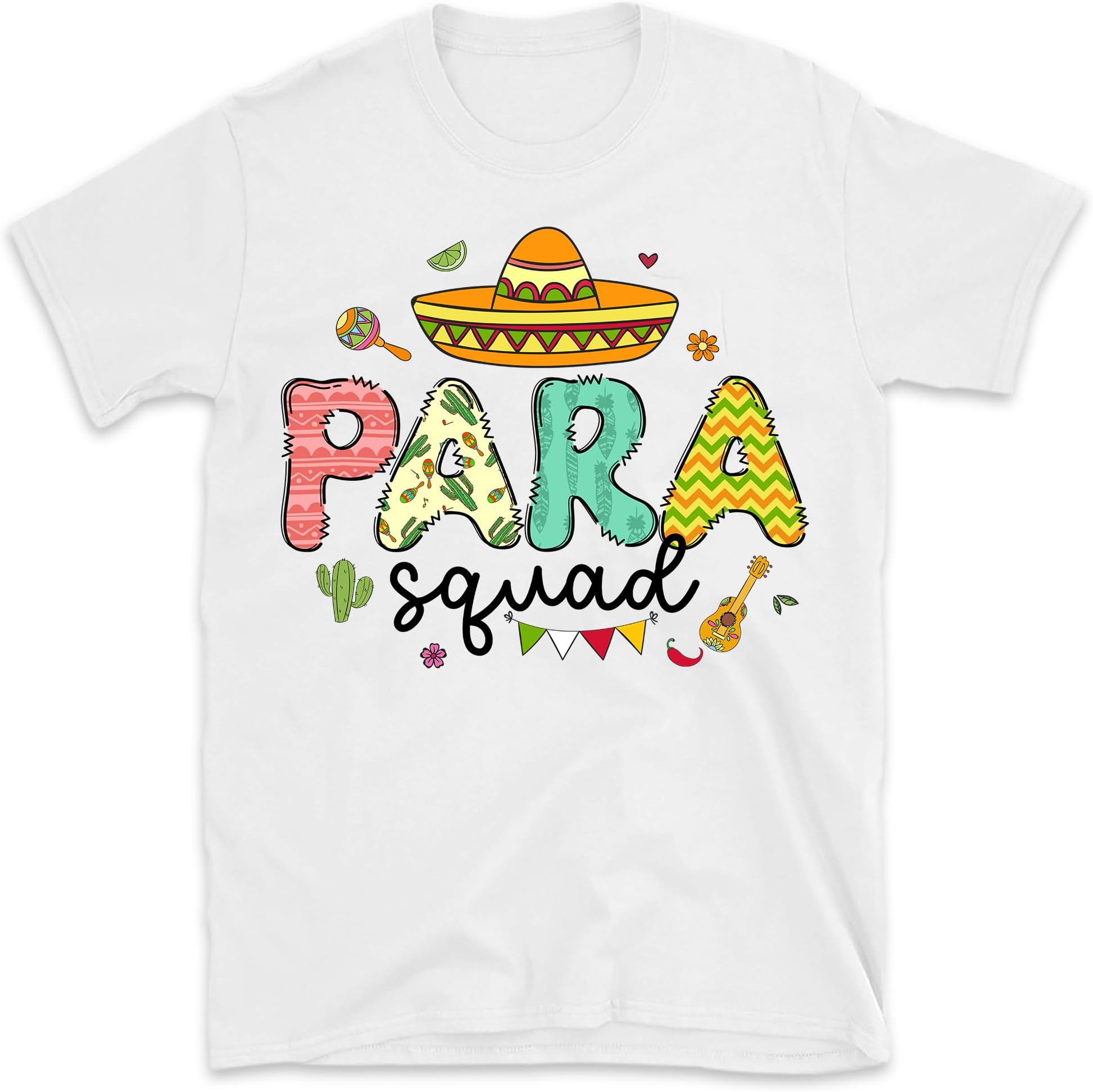 para Teacher Fiesta Squad Shirt, Mexican Paraprofessional Shirt, Cinco De Mayo Shirt for para, para Shirts, para Tee, Paraprofessional Gift