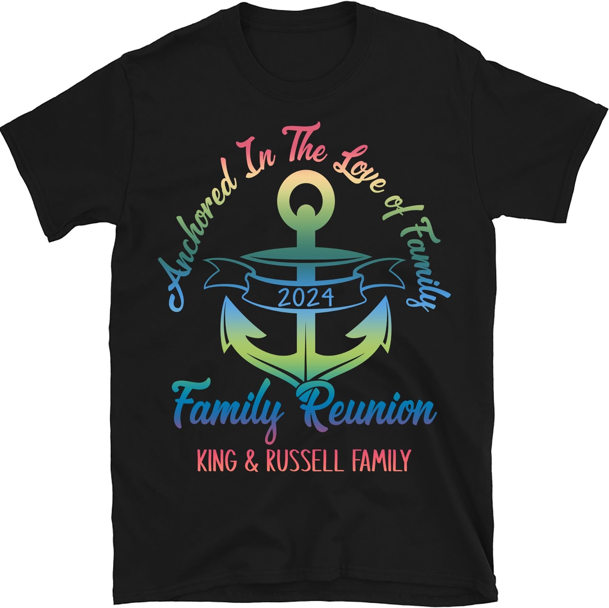 Family Reunion Personalized Shirt, Custom Family Reunion Matching Tee, Family Trip Shirt, Family Cruise, Cruise Matching, Small