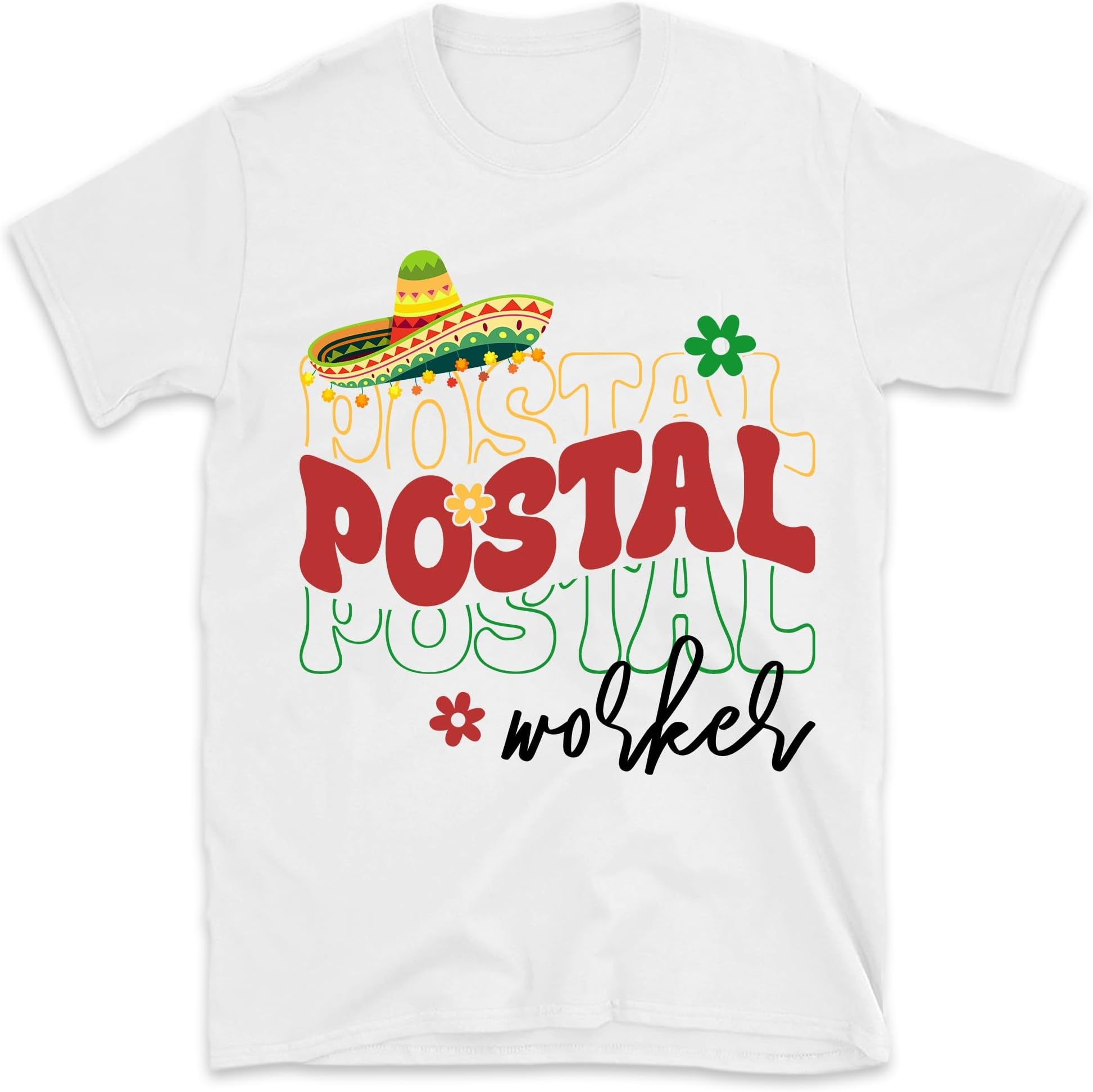 Retro Postal Worker Fiesta Shirt, Cinco de Mayo Shirt for Mail Lady, Retro Postal Worker Tee, Postal Squad Shirt, Postal Worker Gift, Small