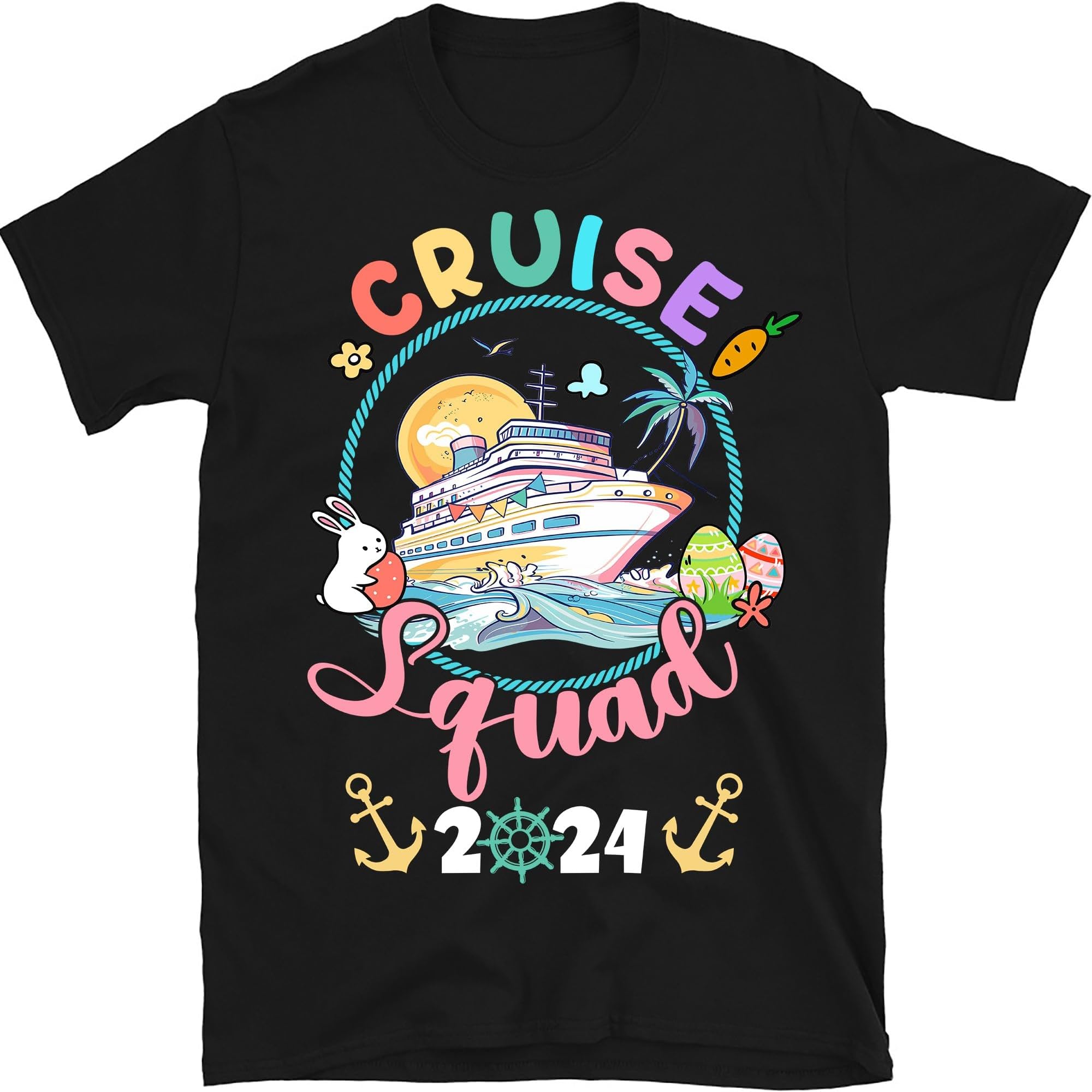 Cruise Squad 2024 Easter Day, Funny Easter Cruise Shirt, Cruise Lover Tee, Easter Cruising Tee, Easter Trip Shirt, Easter Day Gift