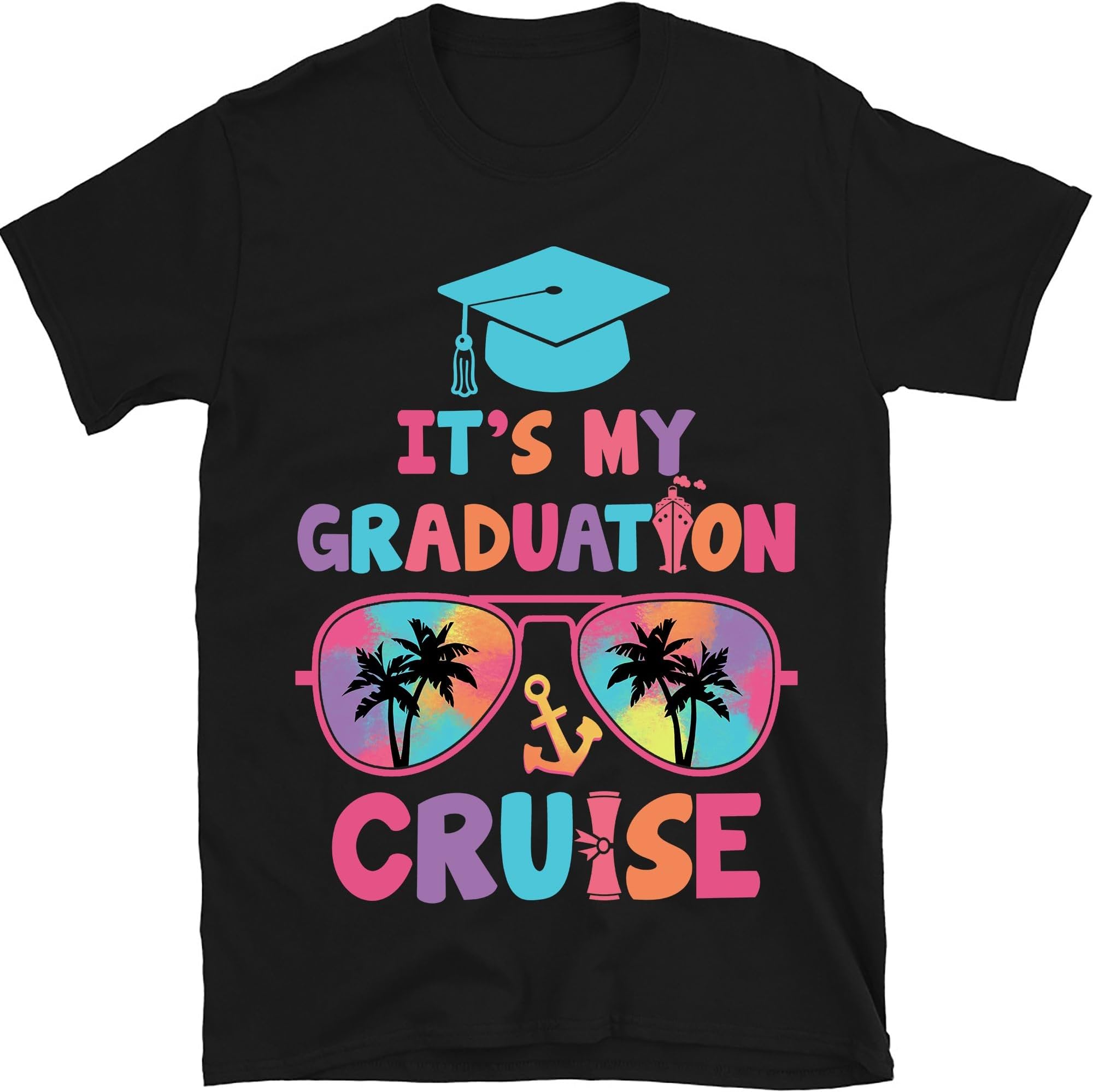 Graduation Cruise Shirt, Class of 2024 Family Graduation Cruise T-Shirts, Senior 2024 Matching, Custom Family Graduation Cruise Squad Shirts, Small