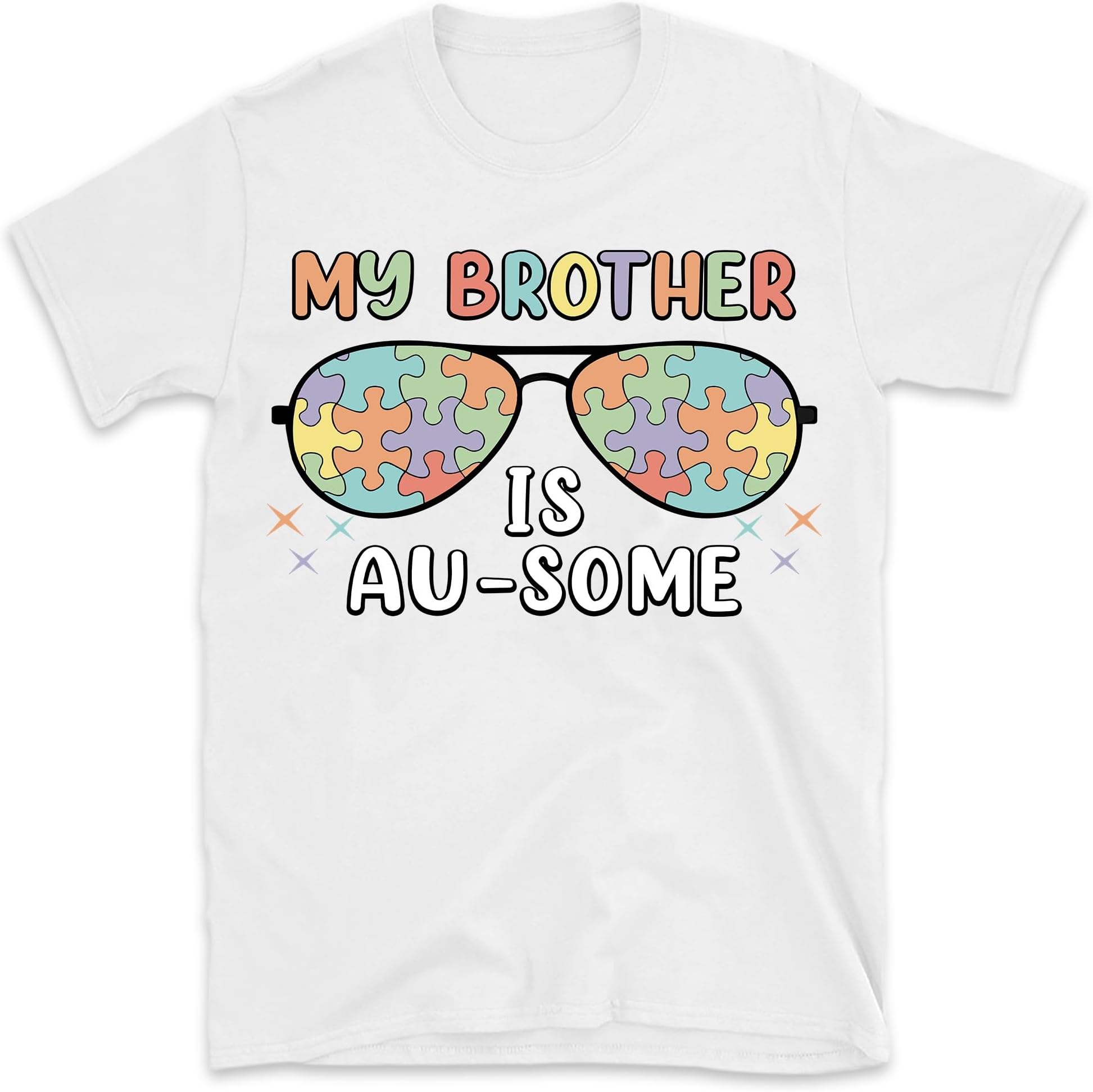 My Brother is Au-Some Shirt, ToddlerAutism Awareness Shirt, Autism Kids Shirt, Funny Autism Tee, Autism Baby Shirt, Small