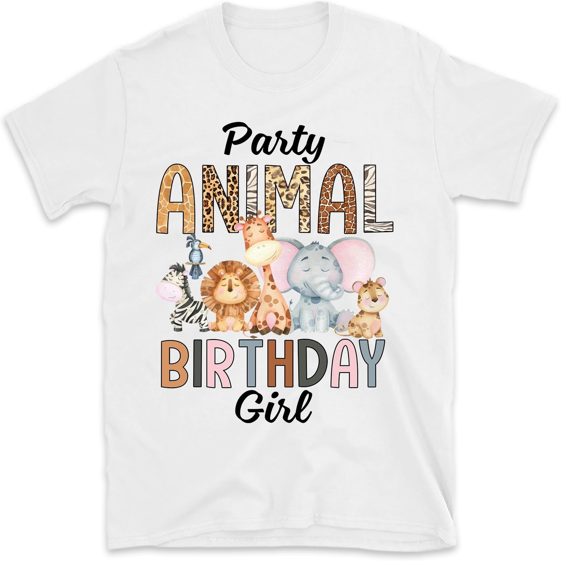 Party Animal Birthday Party Shirt, Zoo Birthday Shirts, Safari Animals Birthday Theme, Birthday Matching Shirt, Birthday Gift