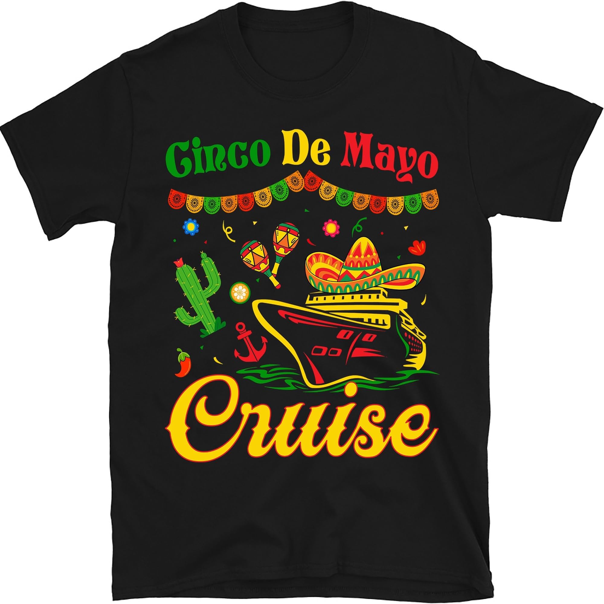 Cinco De Mayo Cruise Squad, Cruise Cinco De Mayo Shirt, Fiesta Squad Shirt, Mexican Fiesta Party Shirt, Cruise Matching Group Shirt
