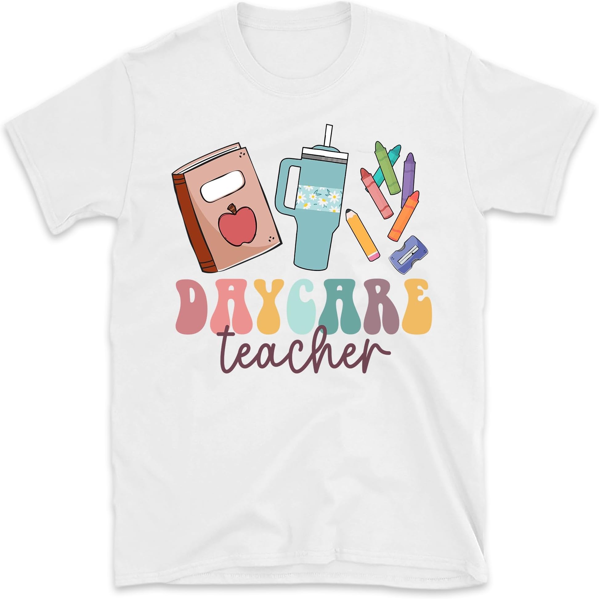 Retro Daycare Teacher Shirt, Daycare Teacher Gift, Cute Daycare Teacher Tee, Daycare Squad, Teacher Gift Shirt