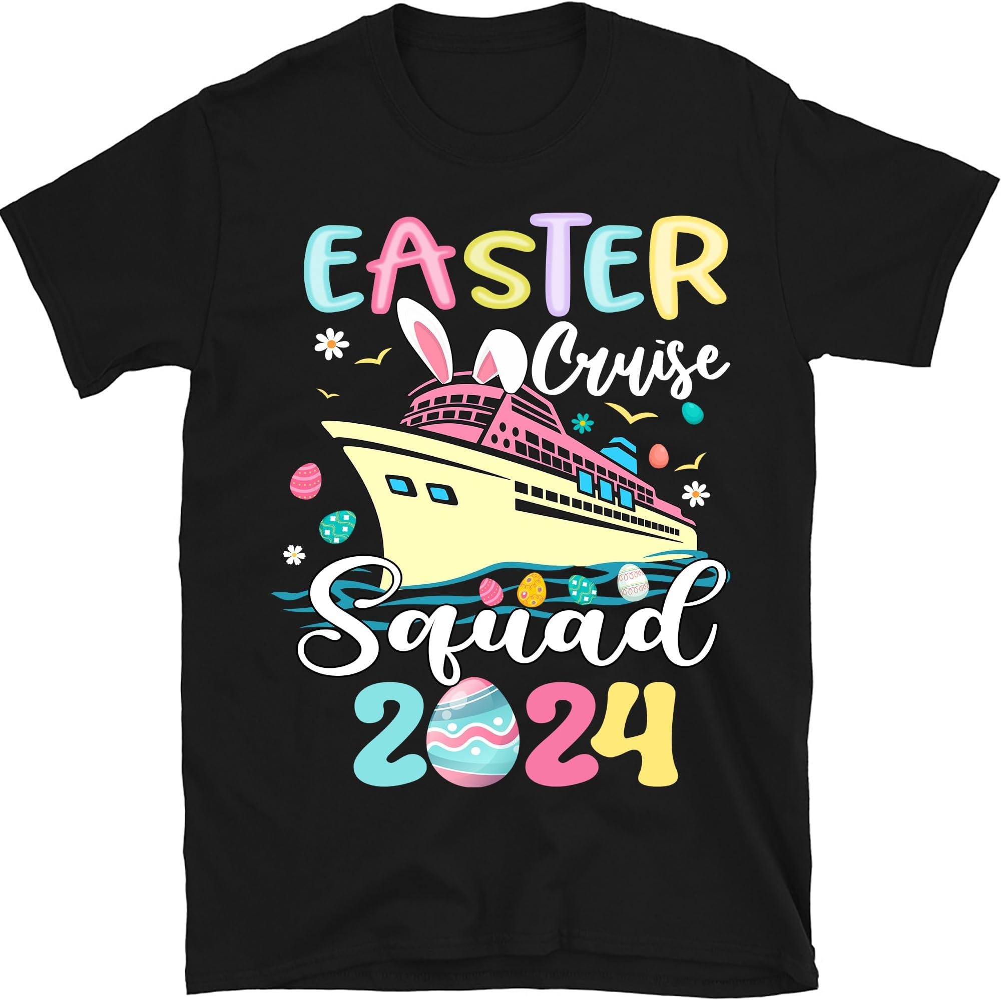 Easter Cruise Squad 2024 Shirt, Family Cruise Easter Trip Matching, Happy Easter Day Matching Shirt, Easter Day Cruise Tees