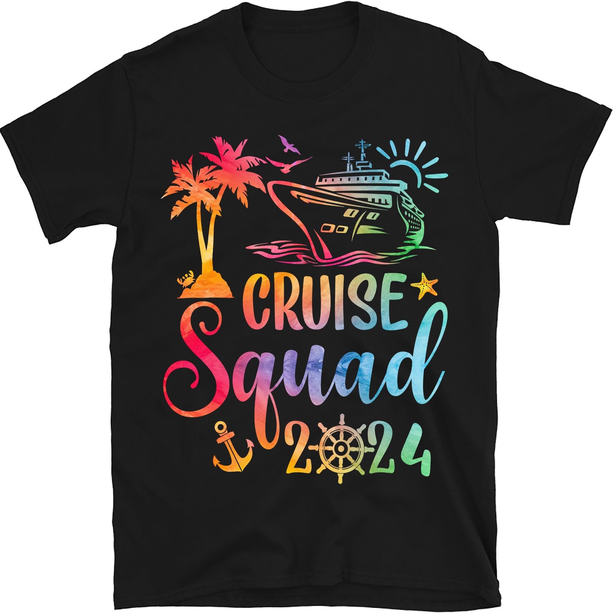 Cruise Squad 2024 Shirt, Cruise Squad Shirt, Summer Vacation Family Friend Travel Group T-Shirt