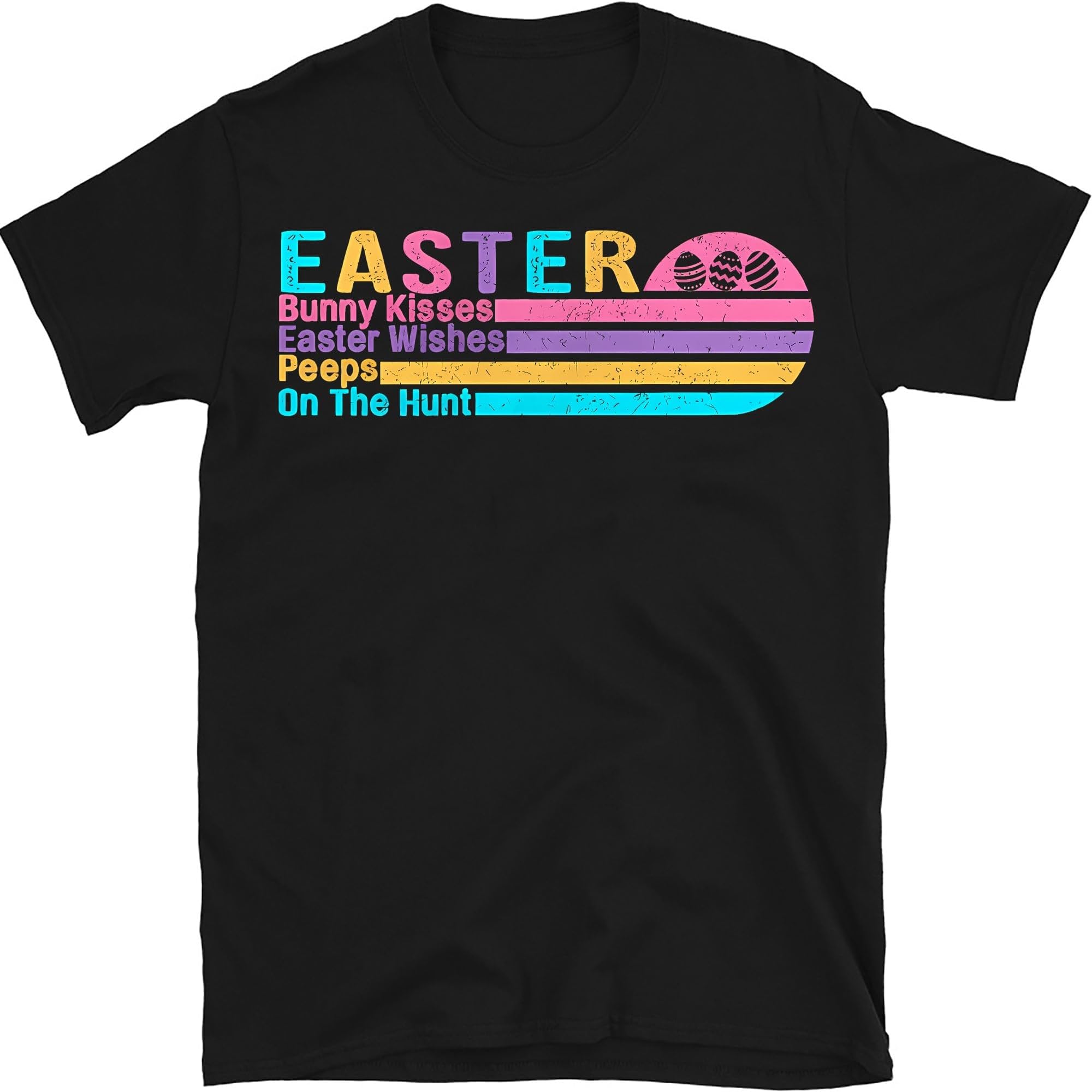 Vintage Easter Shirt, Easter Bunny Kisses Easter Wishes Sweatshirt, Happy Easter Shirt, Peeps Easter Tee, Rabbit Lover Shirt, Happy Easter Shirt