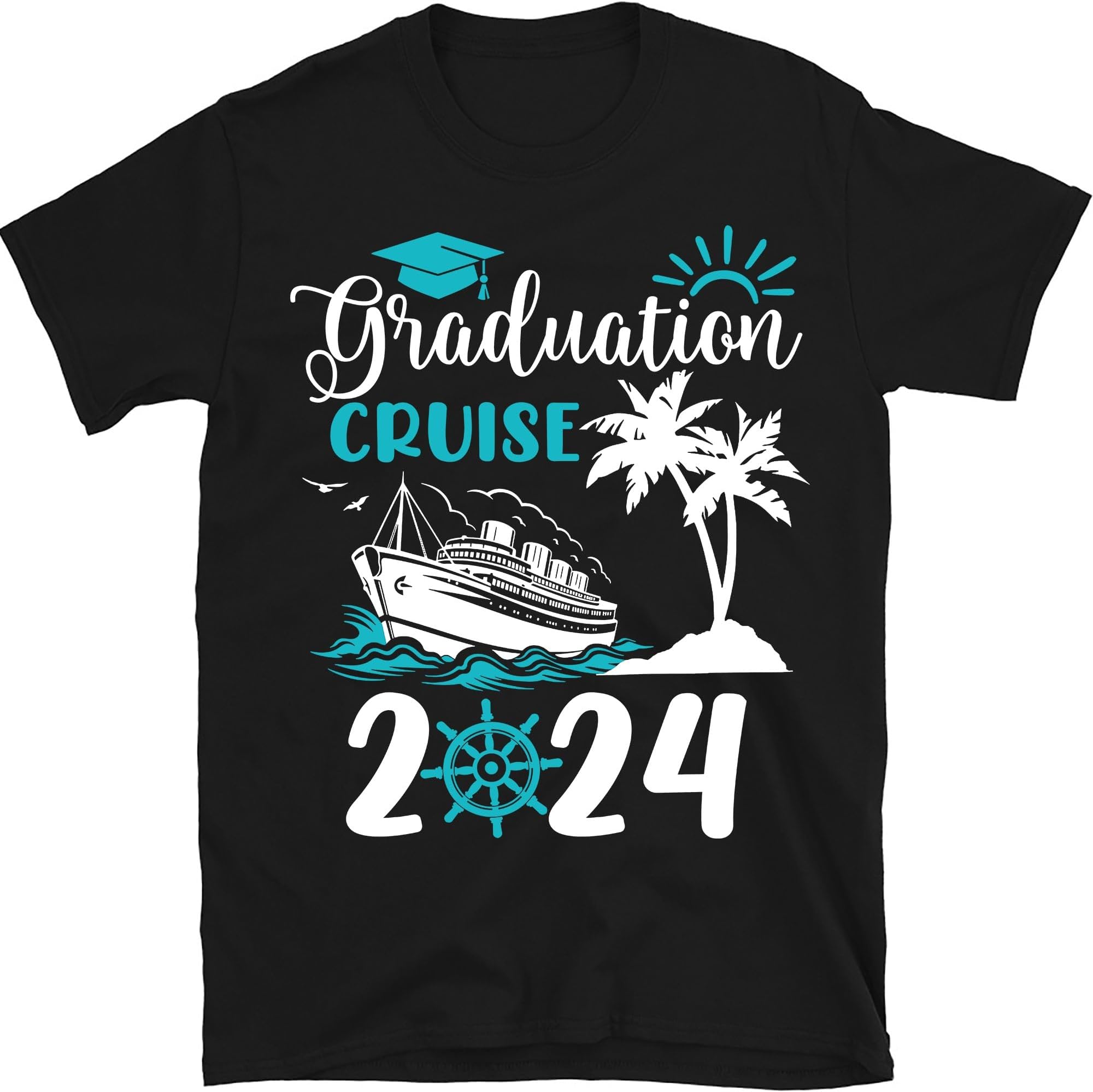 Graduation Cruise 2024 Shirts, Graduation Vacation 2024, Cruise Shirt, Summer Ship Trip Tee, Graduation Shirt for Women,Summer Ship Trip, Small