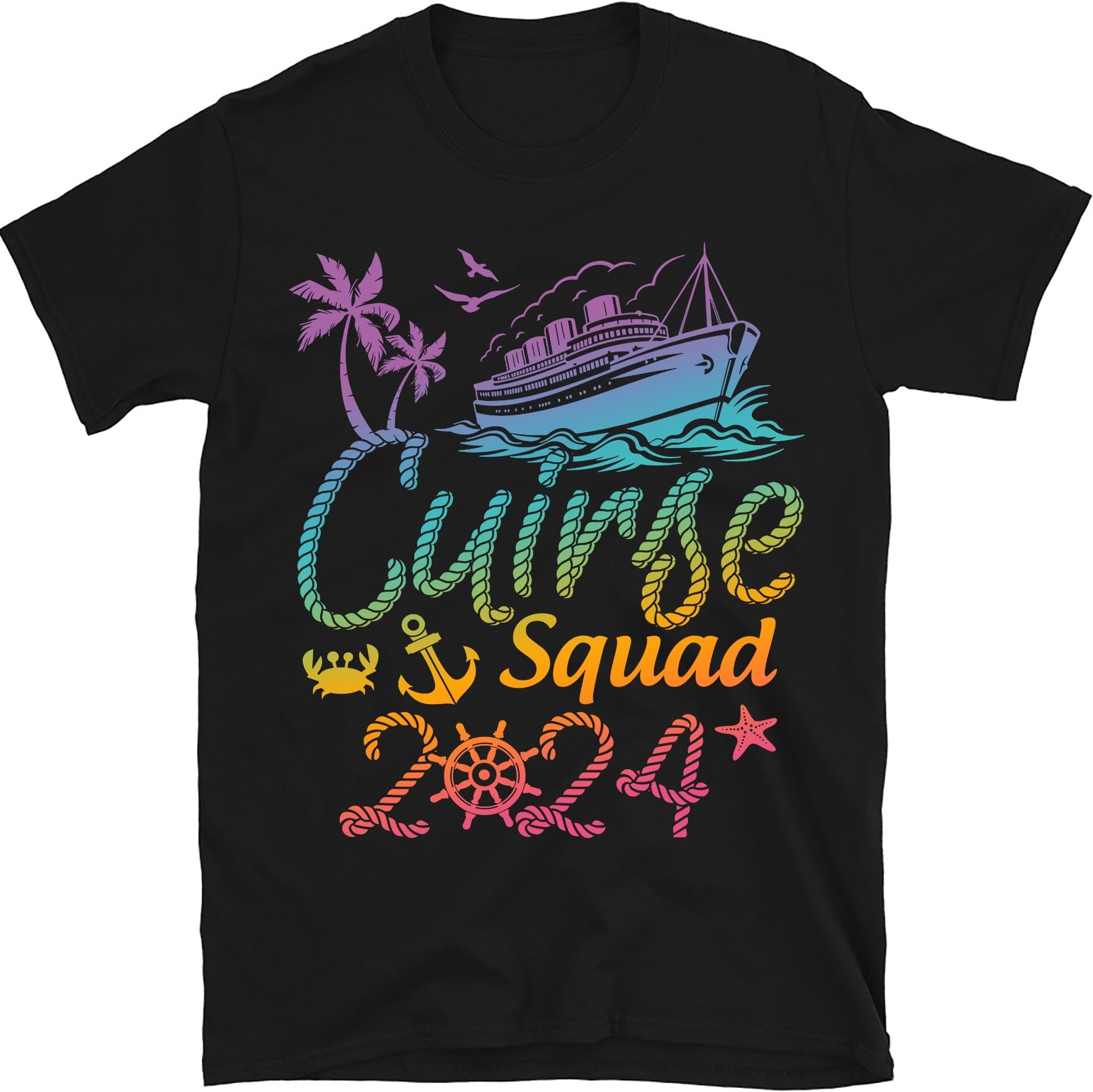 Personalized Family Cruise 2024 Shirt, Cruise Squad Shirt, Family Matching Cruise Tee, Family Trip, Summer Trip Shirt, Small