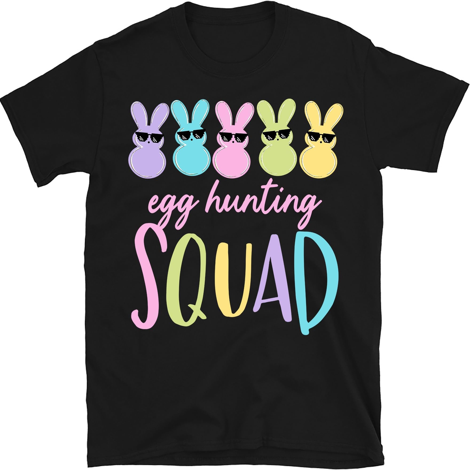 Egg Hunting Squad Easter Shirt, Easter Bunny Shirts for Kids, Easter Party Shirt, Easter Bunny Shirt, Happy Easter 2024, Small