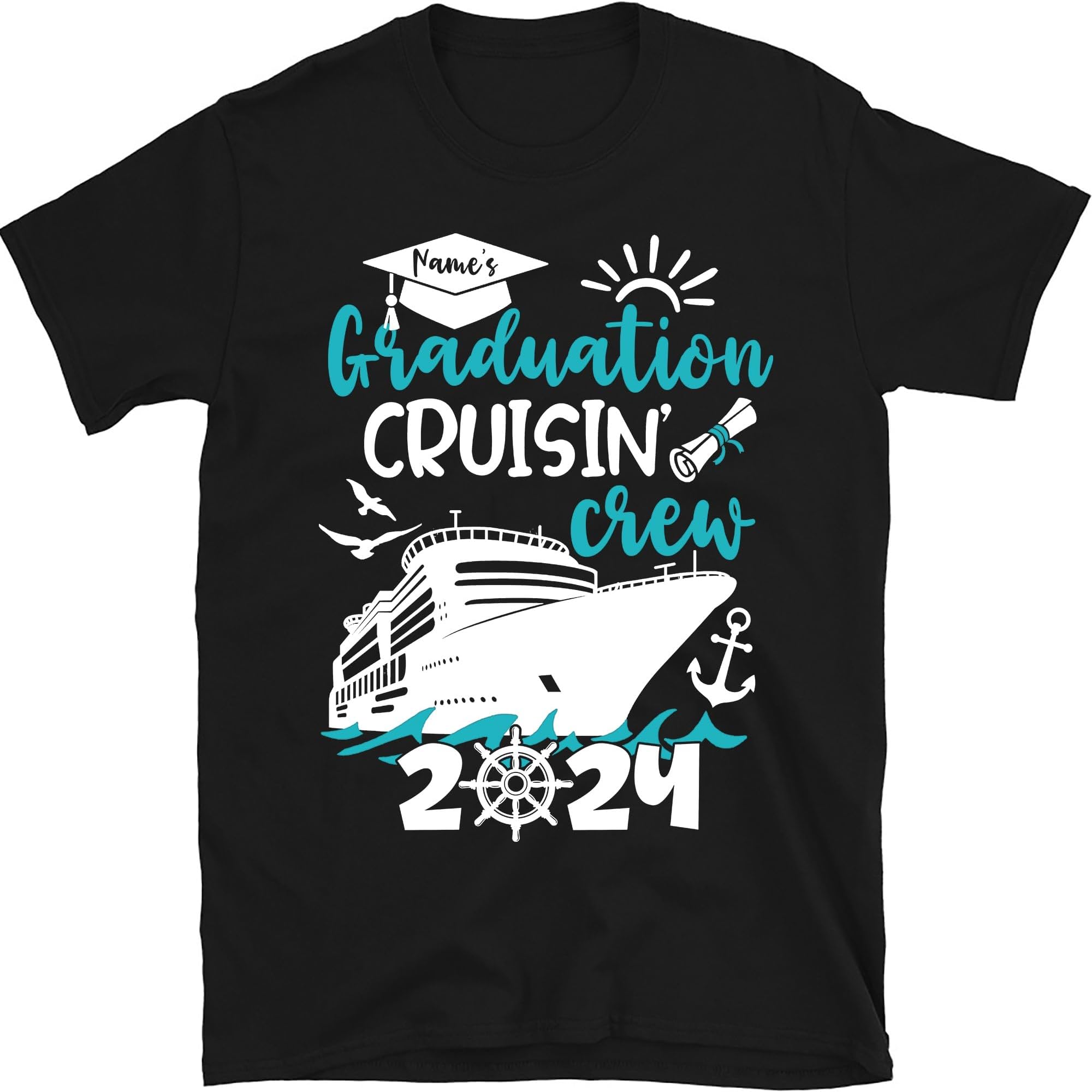Custom Graduation Cruise Shirts, Family Cruise Tshirts, Grad Trip 2023, Grad Gifts, Graduate Group Shirts, Family Graduation Cruise Trip