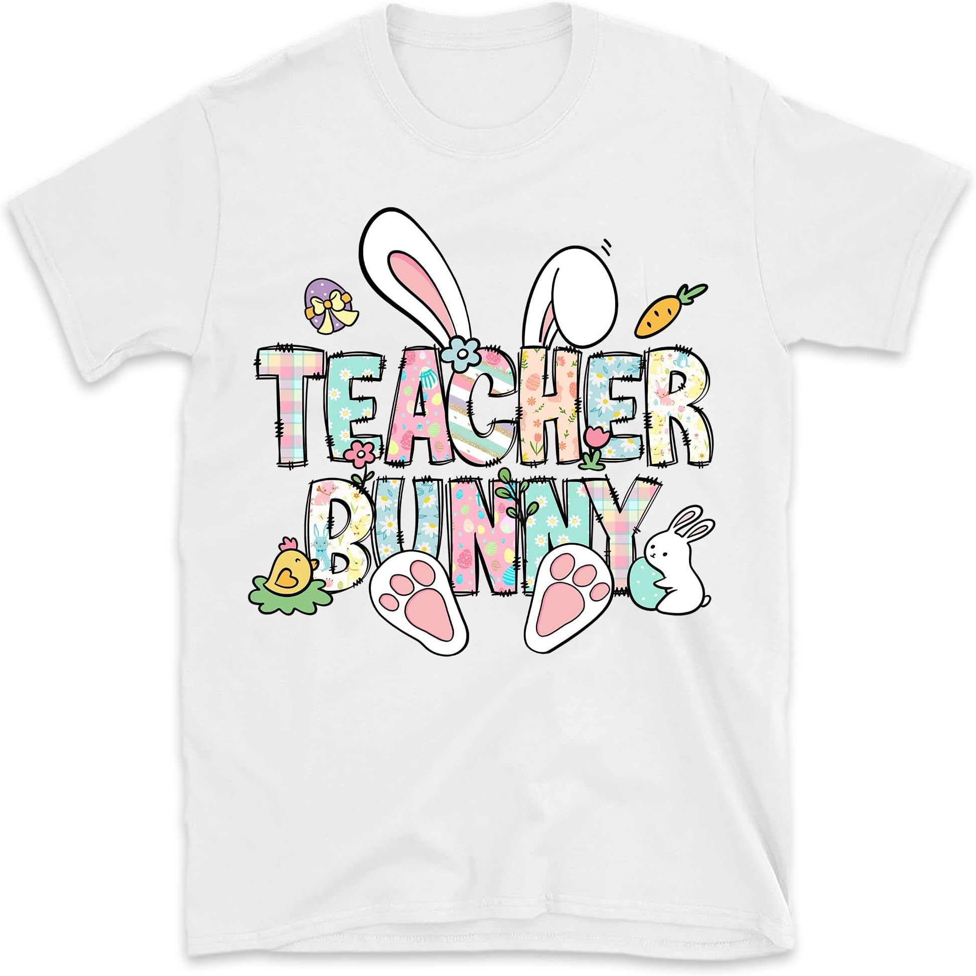 Teacher Bunny Shirt, Teacher Bunny Easter Sweatshirt, Easter Teacher Tee, Easter Teacher Shirt, Teacher Shirt, Easter Gift for Teachers