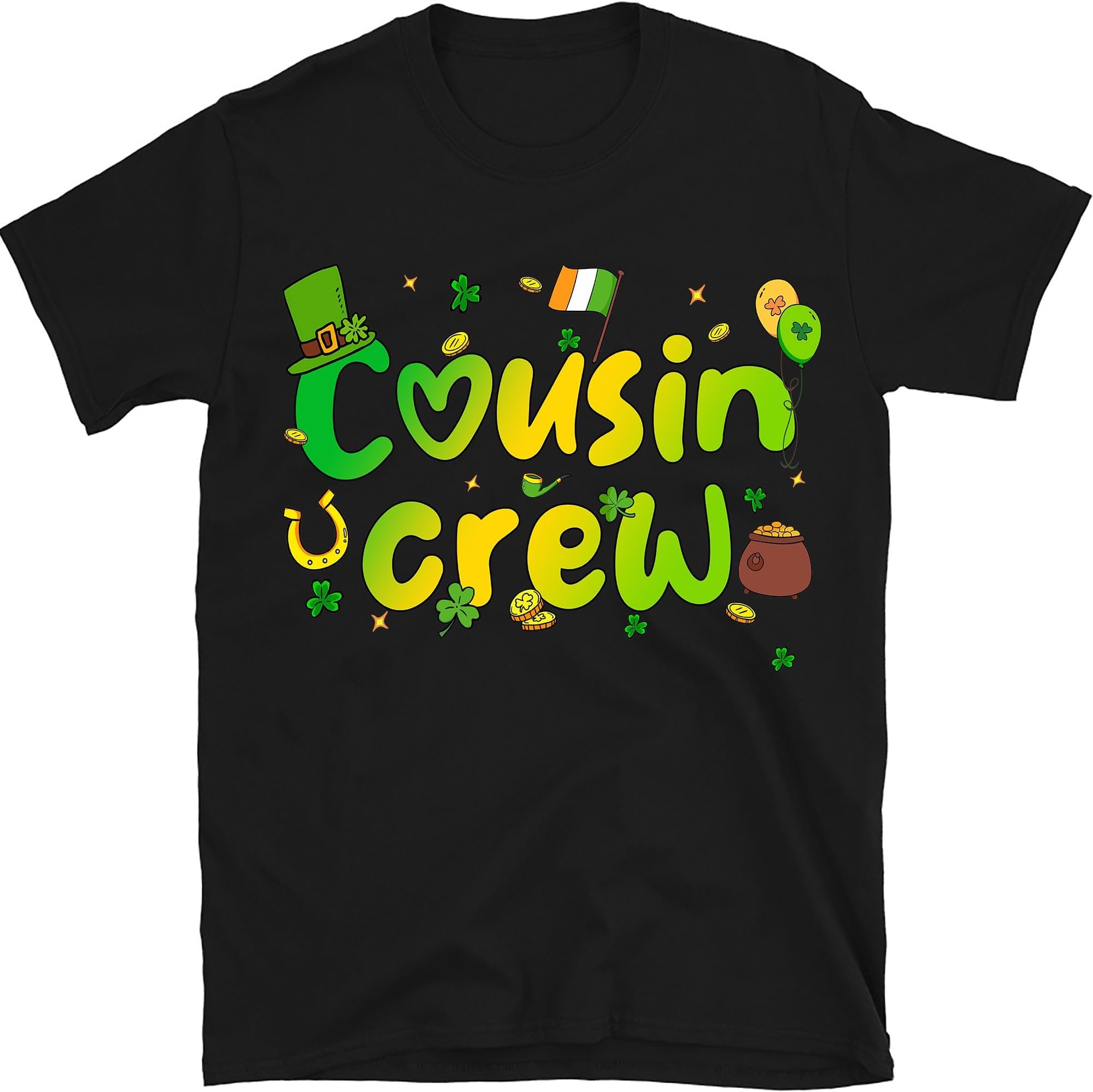 Cousin Crew St Patrick's Day Shirt, Irish Cousins Shirt, Shamrock Group Shirts, St Patrick's Day Family Shirt, Small
