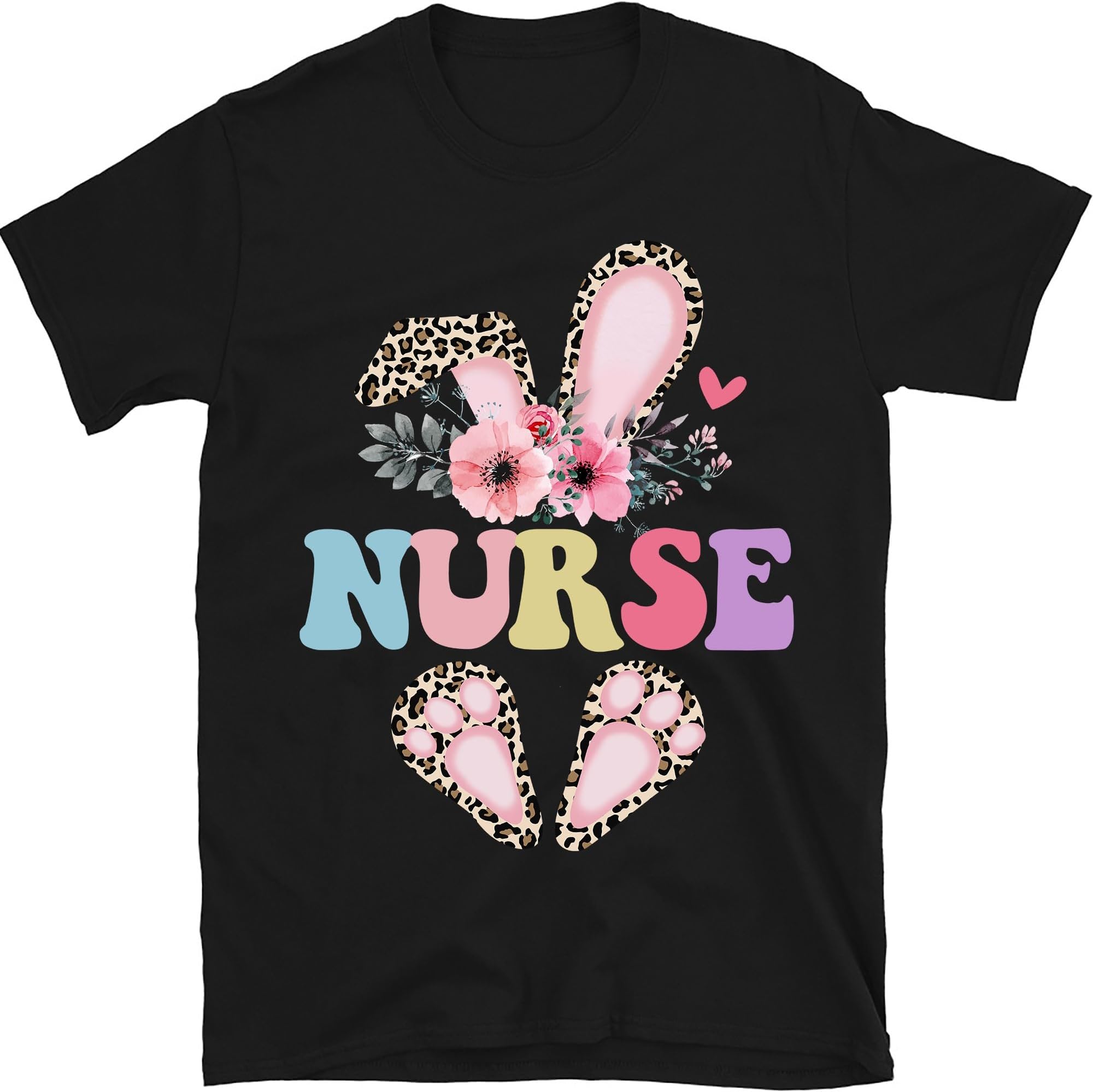 Easter Nurse Leopard Bunny Shirt, Easter Nurse Shirt, Nursing School Tee, Nurse Bunny Shirt, Funny Nursing Shirt