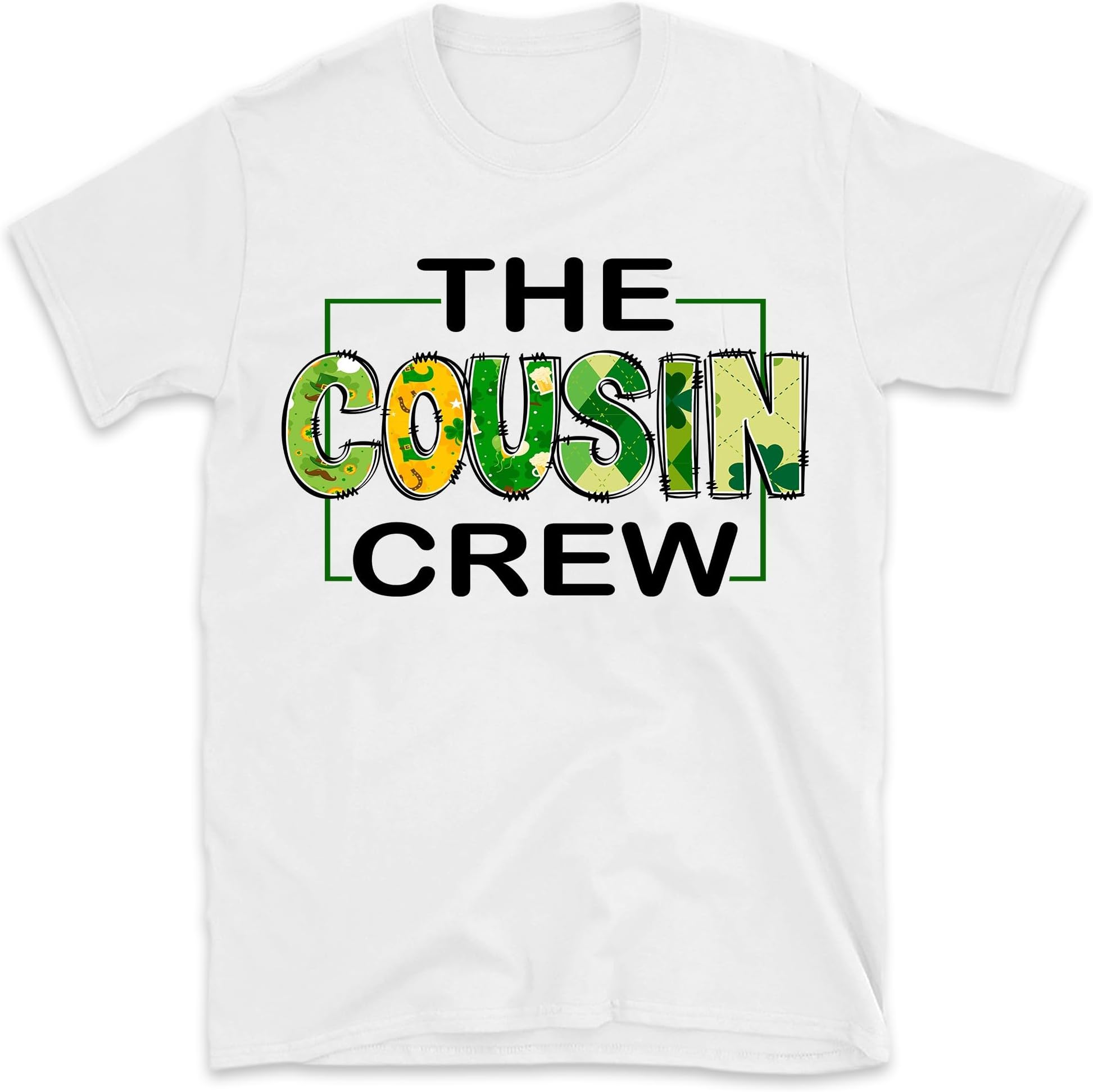 Cousin Crew St. Patrick's Day T-Shirt, St Patrick Day Shirt, Shamrock Shirt, St Patricks Day Gift, Cousin Crew Matching Family Shirts, Family Cousin Gifts, Small