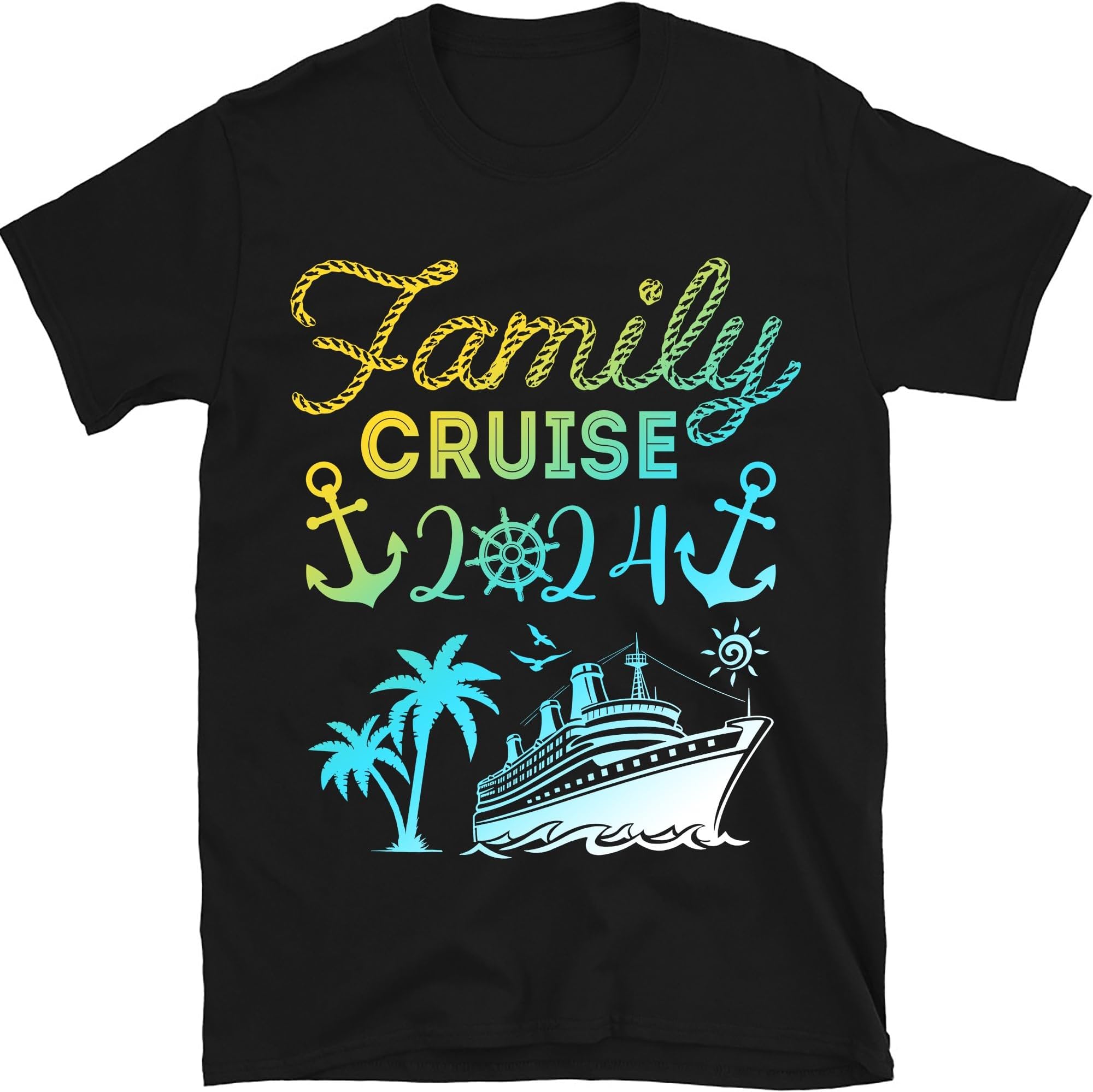 Family Cruise Shirts, 2024 Cruise Squad, Colorful Cruise Squad, Family Matching Vacation Shirts, Cruise 2024 Shirts, Matching Family Outfits